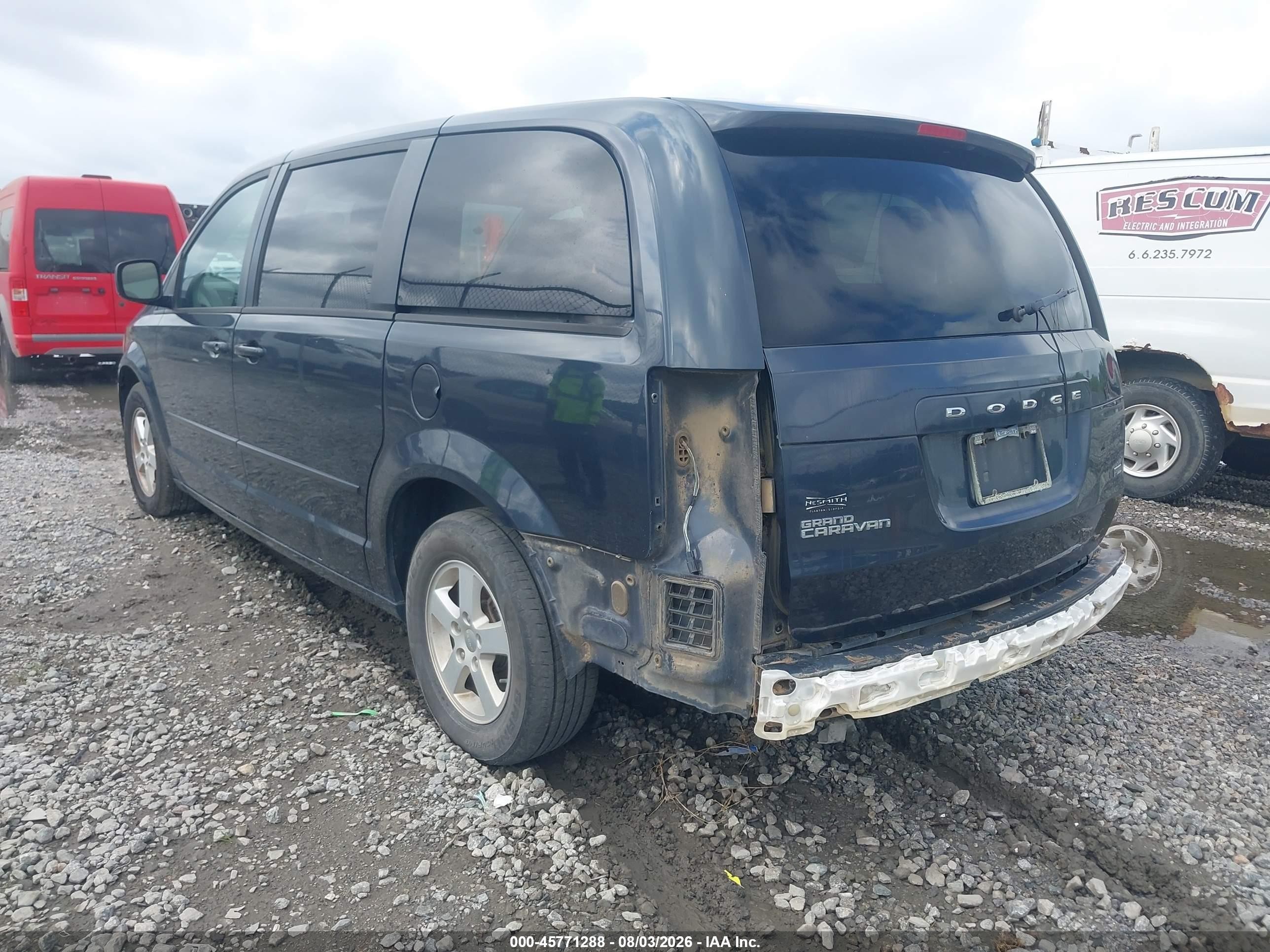 2013 Dodge Grand Caravan Sxt Gray vin: 2C4RDGCGXDR590636