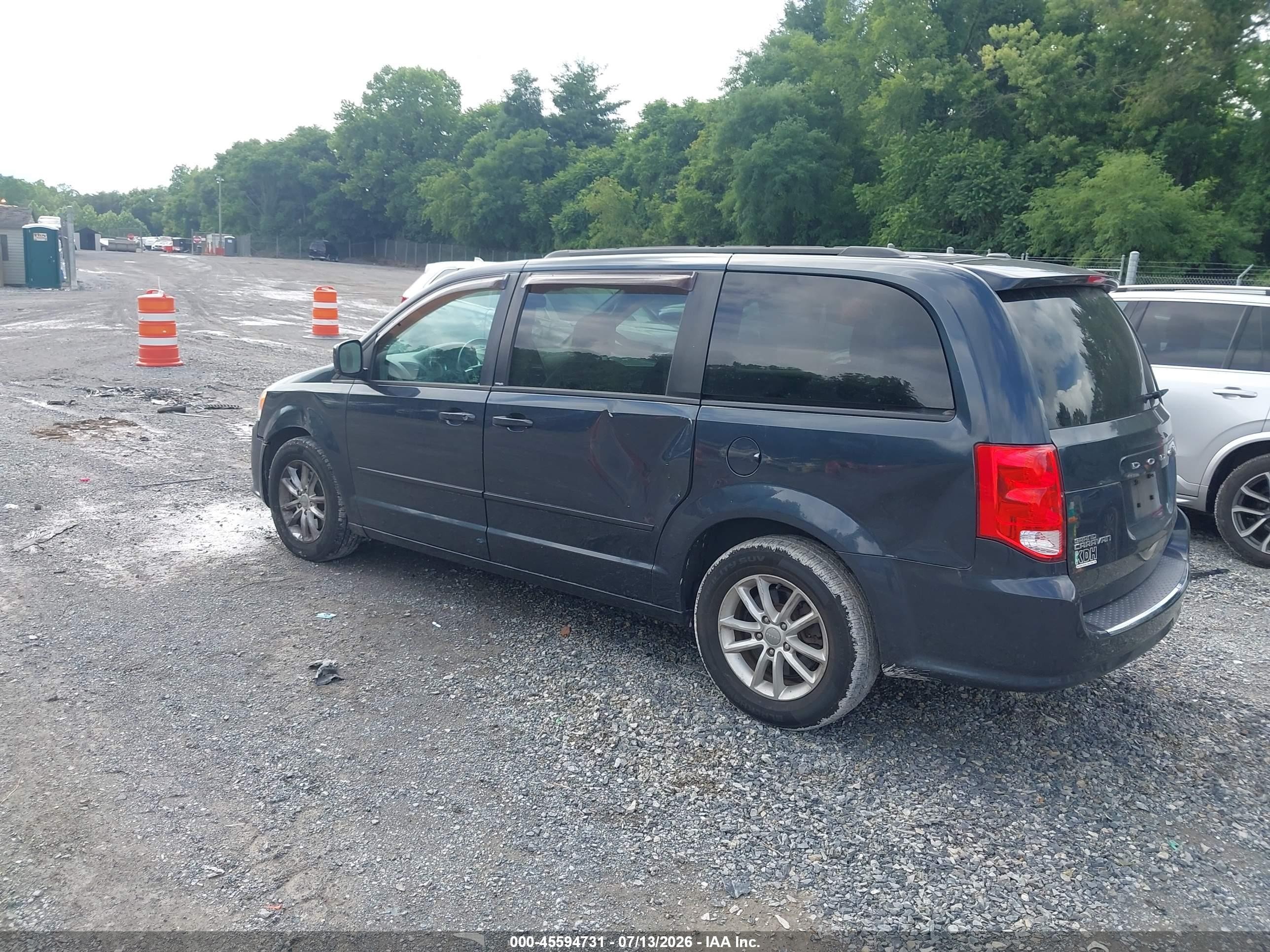 2013 Dodge Grand Caravan Sxt Black vin: 2C4RDGCGXDR602591