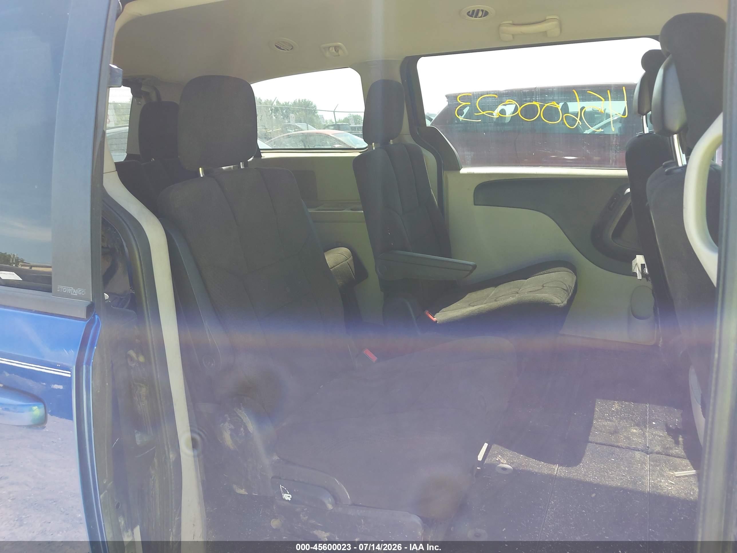 2013 Dodge Grand Caravan Sxt Blue vin: 2C4RDGCGXDR680854