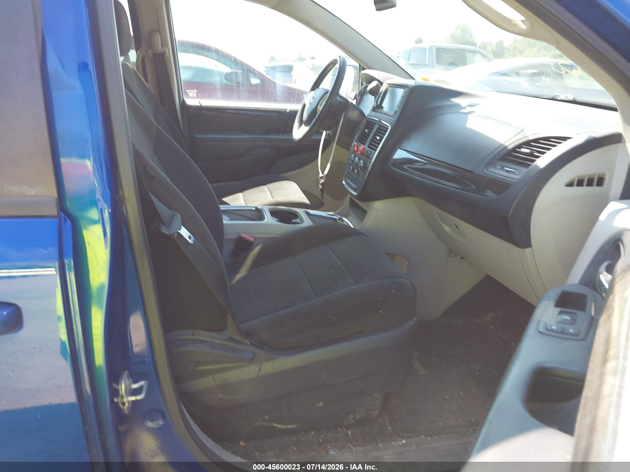 2013 Dodge Grand Caravan Sxt Blue vin: 2C4RDGCGXDR680854