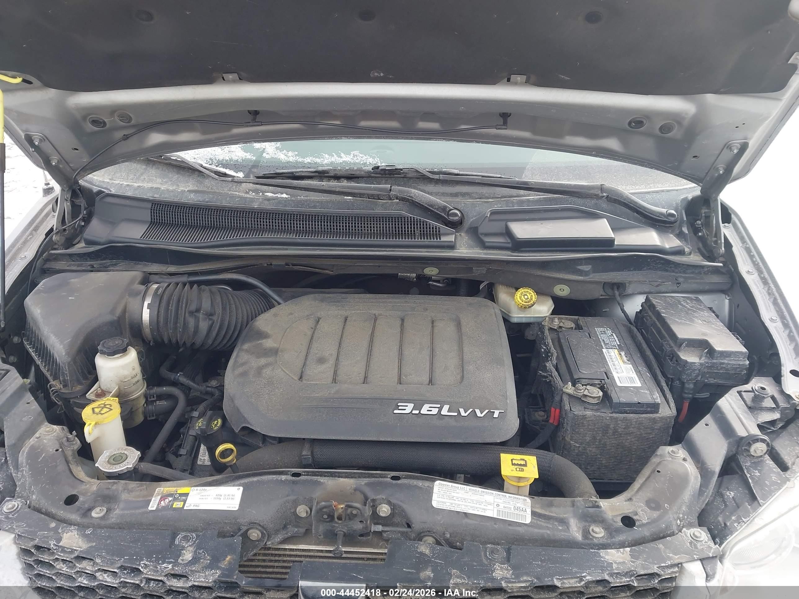 2013 Dodge Grand Caravan Sxt Silver vin: 2C4RDGCGXDR692227