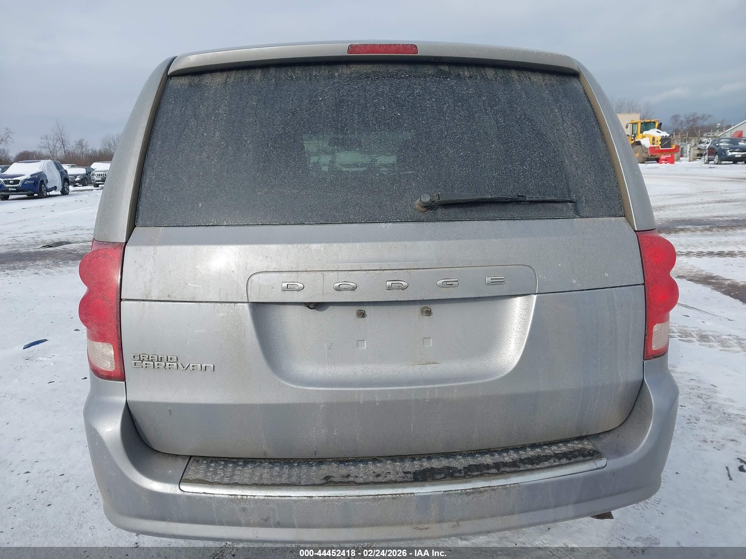 2013 Dodge Grand Caravan Sxt Silver vin: 2C4RDGCGXDR692227