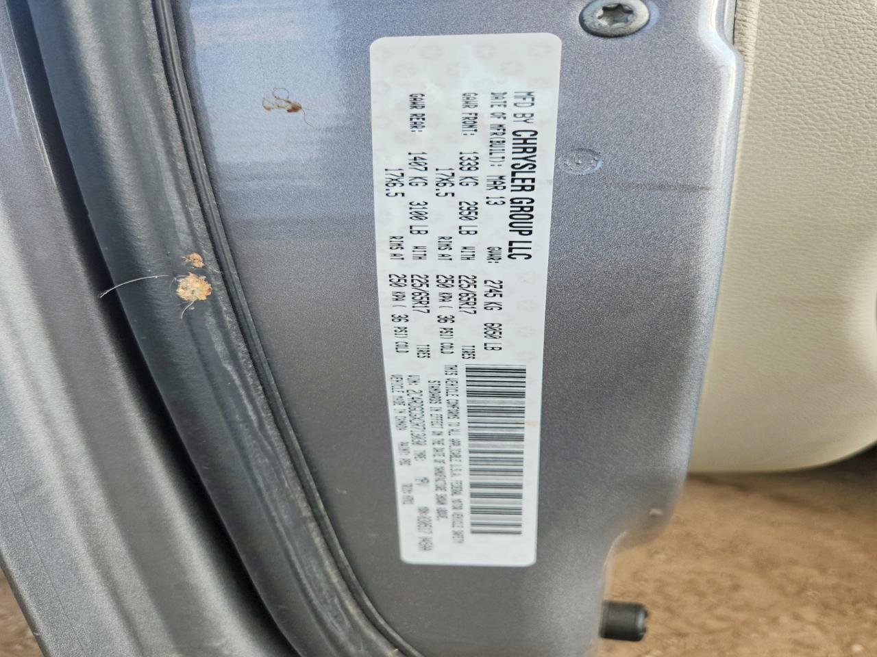 2013 Dodge Grand Caravan Sxt Silver vin: 2C4RDGCGXDR713030