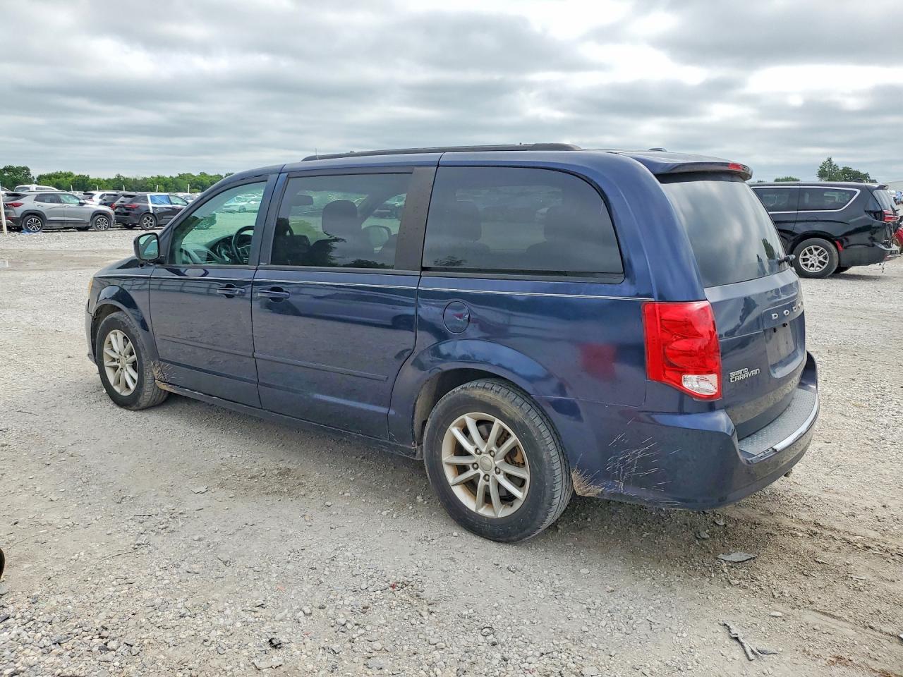 2013 Dodge Grand Caravan Sxt Blue vin: 2C4RDGCGXDR726781
