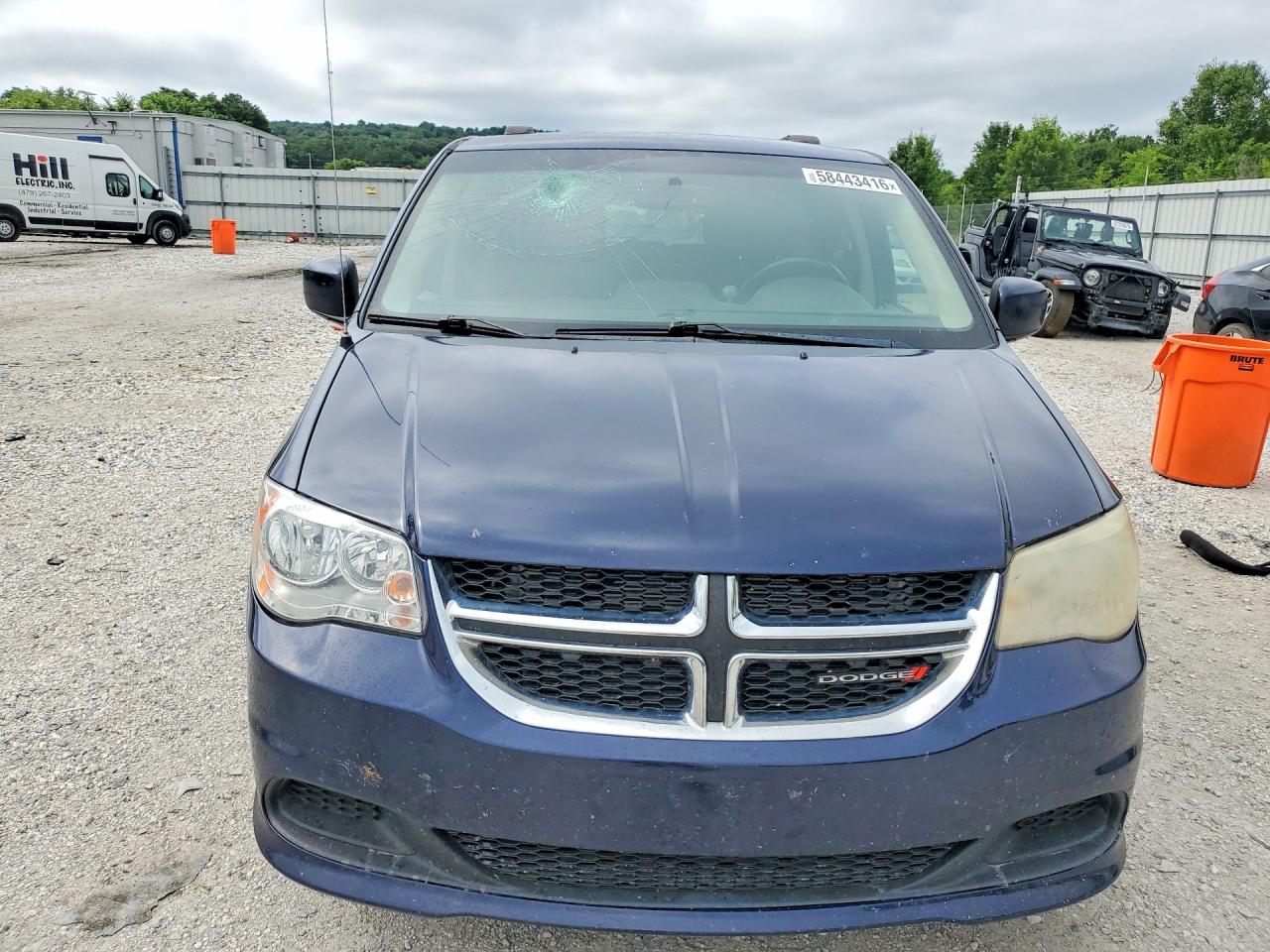 2013 Dodge Grand Caravan Sxt Blue vin: 2C4RDGCGXDR726781