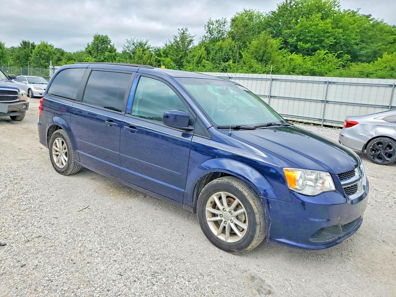 2013 Dodge Grand Caravan Sxt Blue vin: 2C4RDGCGXDR726781