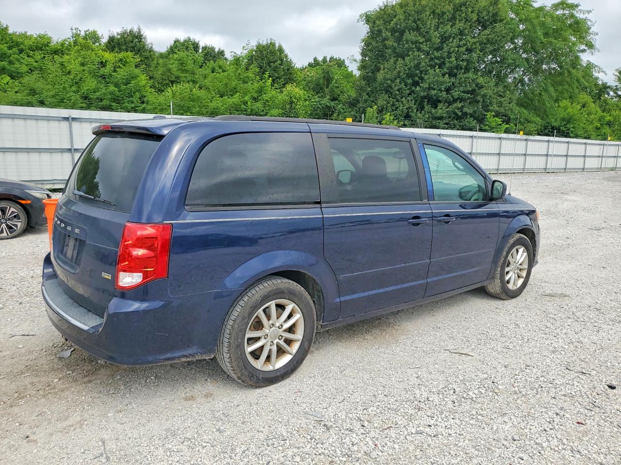 2013 Dodge Grand Caravan Sxt Blue vin: 2C4RDGCGXDR726781