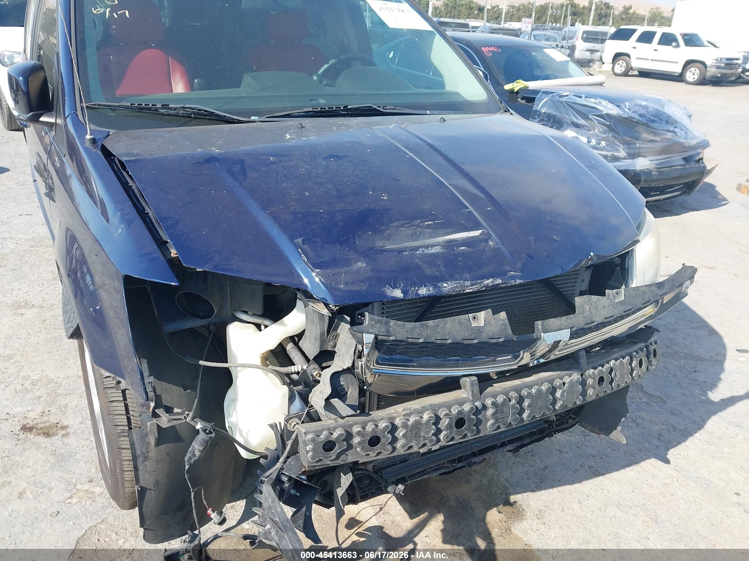 2013 Dodge Grand Caravan Sxt Dark Blue vin: 2C4RDGCGXDR738283