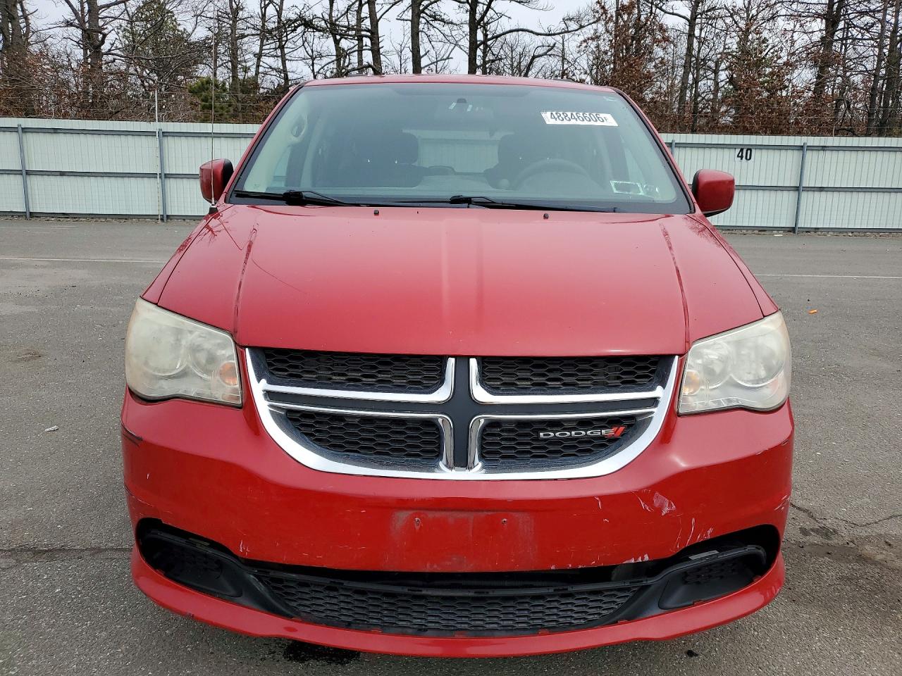 2013 Dodge Grand Caravan Sxt Red vin: 2C4RDGCGXDR771252