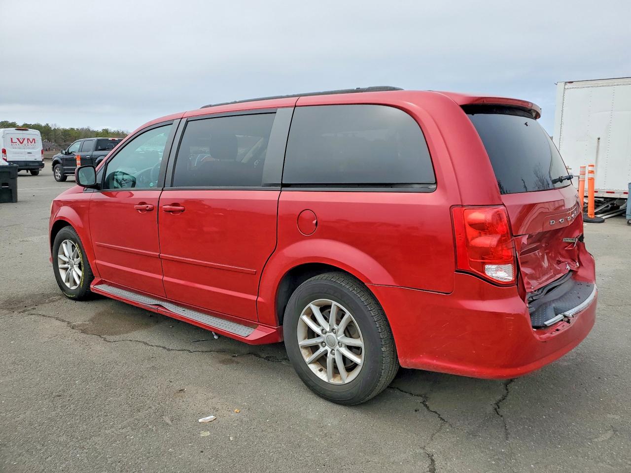 2013 Dodge Grand Caravan Sxt Red vin: 2C4RDGCGXDR771252