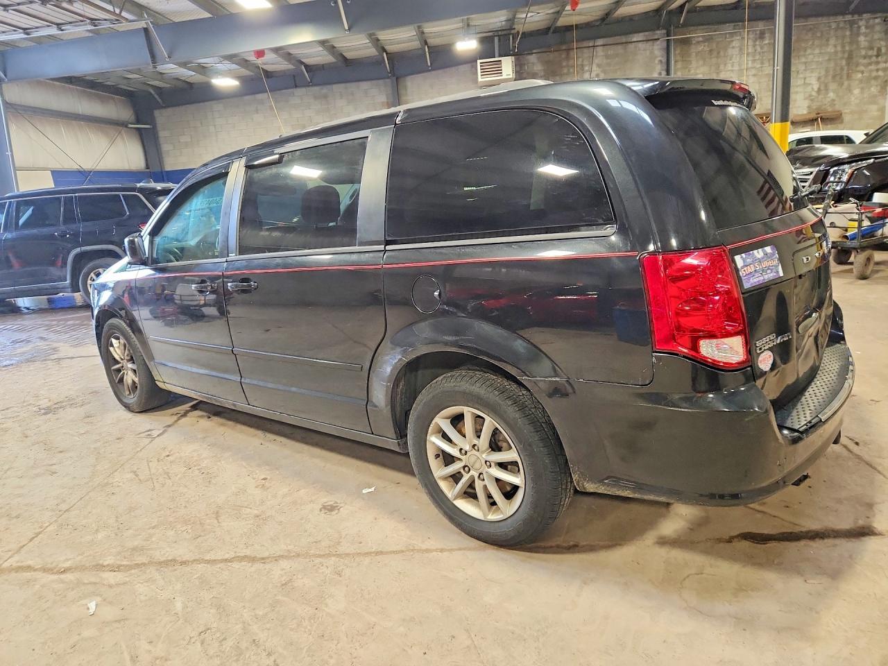 2013 Dodge Grand Caravan Sxt Black vin: 2C4RDGCGXDR804430