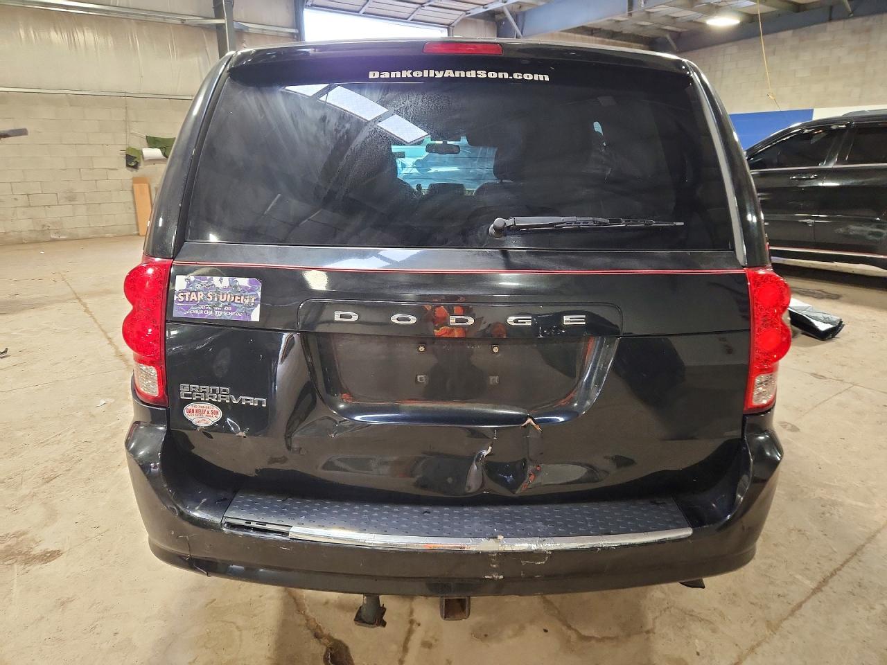 2013 Dodge Grand Caravan Sxt Black vin: 2C4RDGCGXDR804430