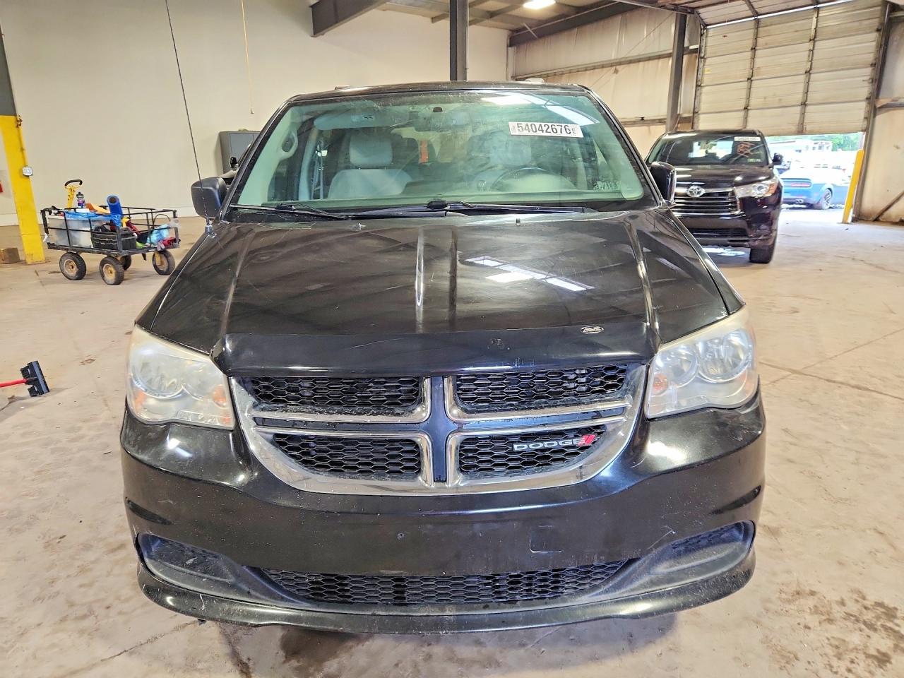 2013 Dodge Grand Caravan Sxt Black vin: 2C4RDGCGXDR804430