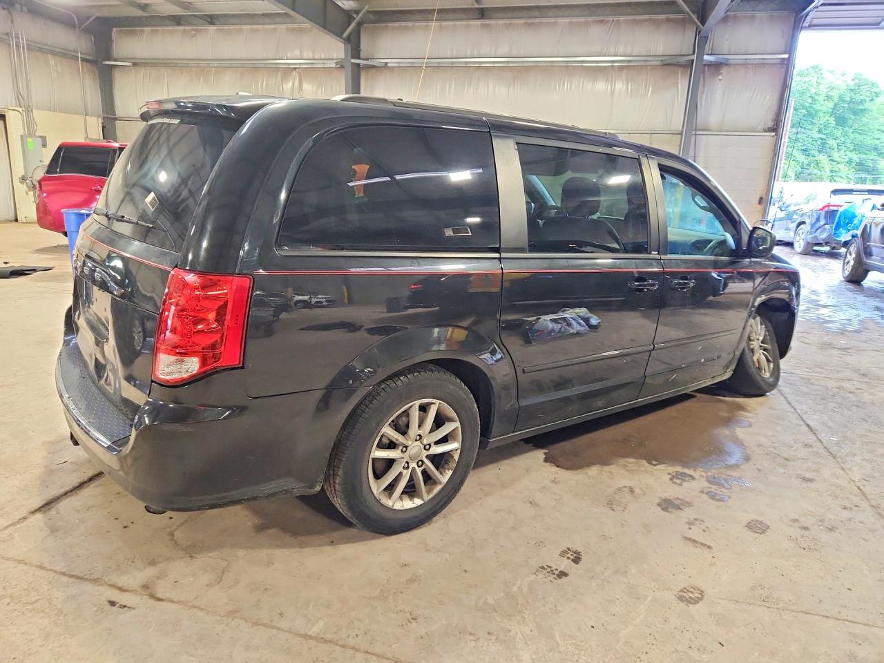 2013 Dodge Grand Caravan Sxt Black vin: 2C4RDGCGXDR804430