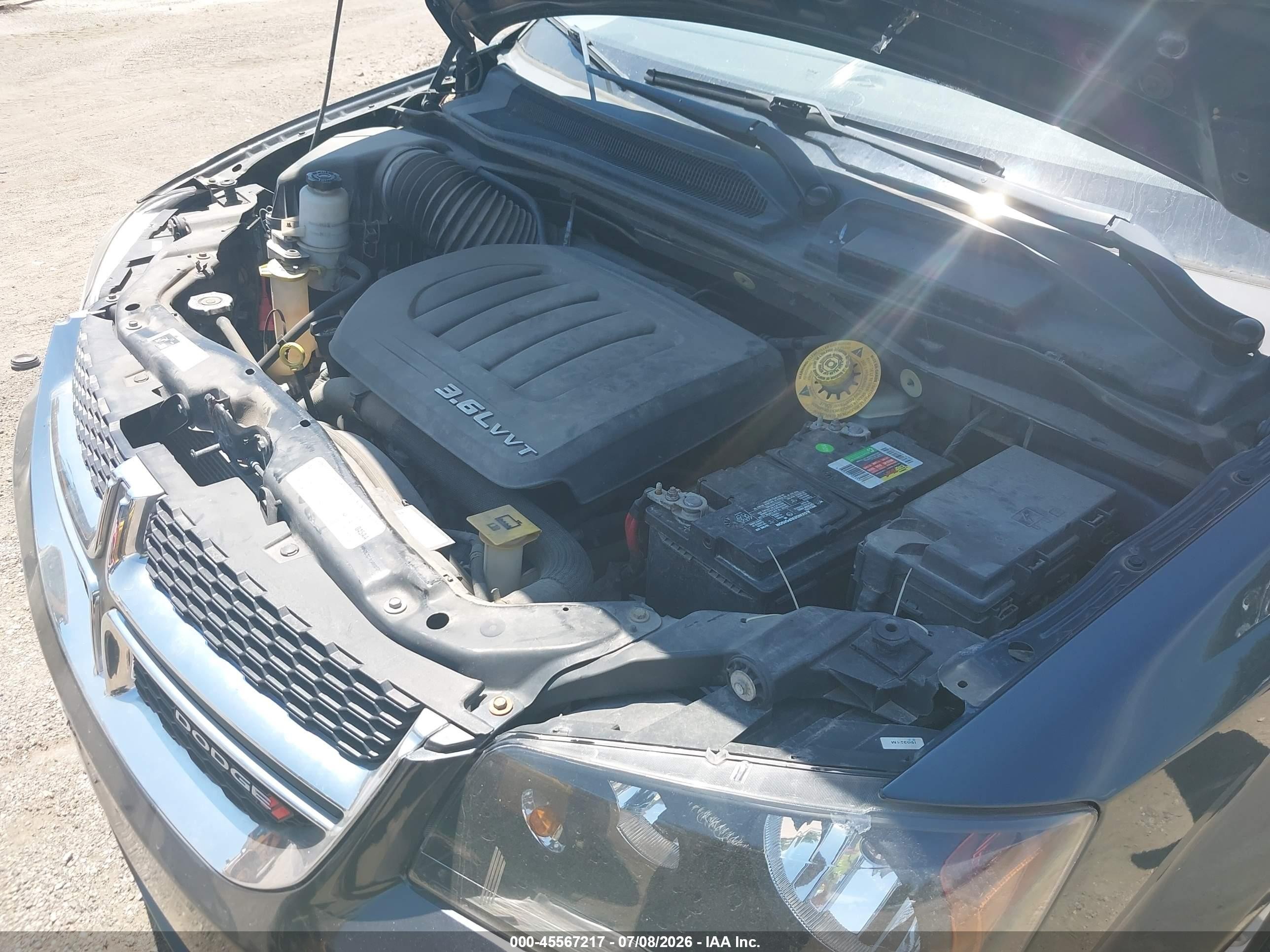 2013 Dodge Grand Caravan Sxt Gray vin: 2C4RDGCGXDR820546