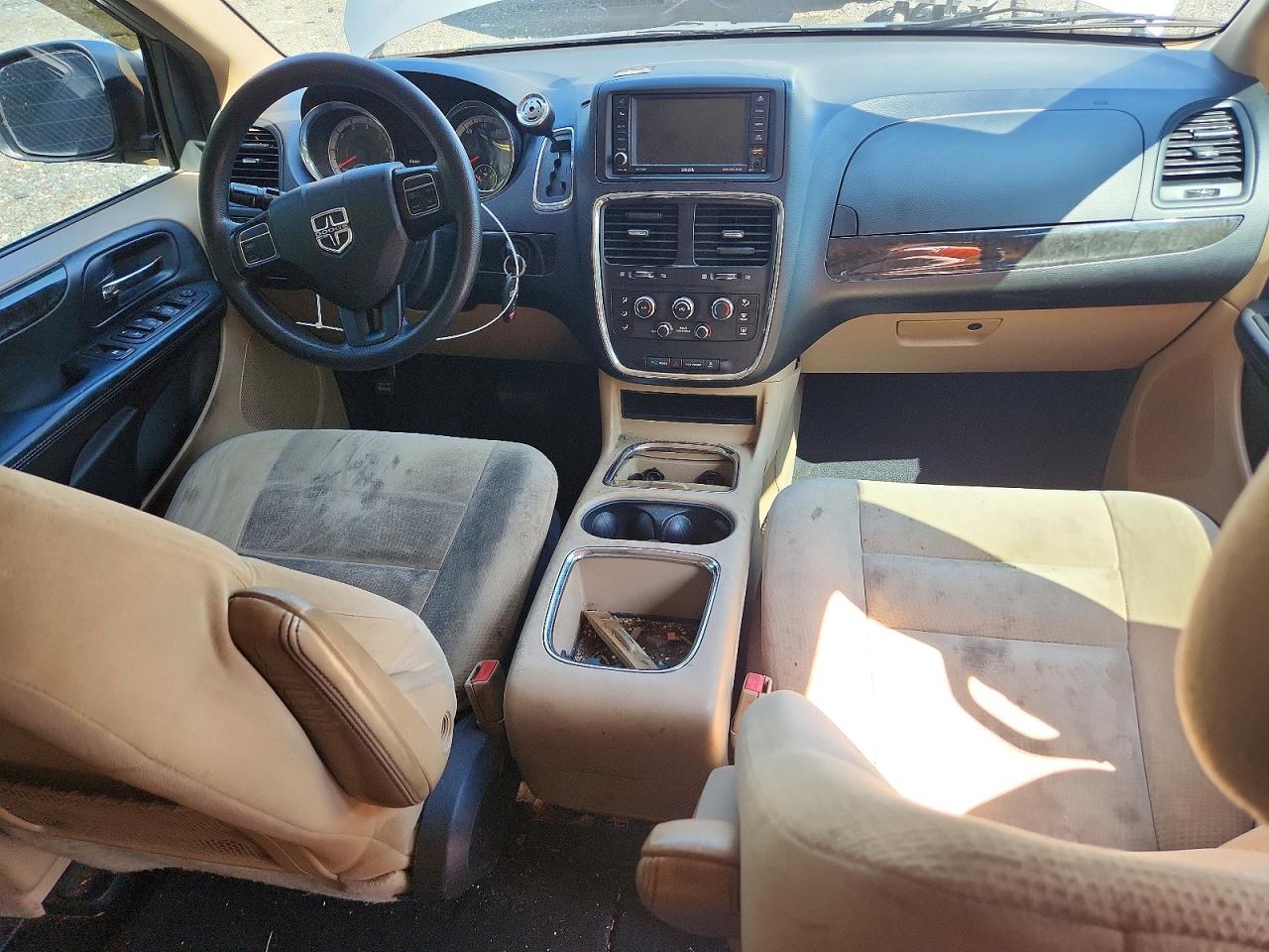 2014 Dodge Grand Caravan Sxt Silver vin: 2C4RDGCGXER253868