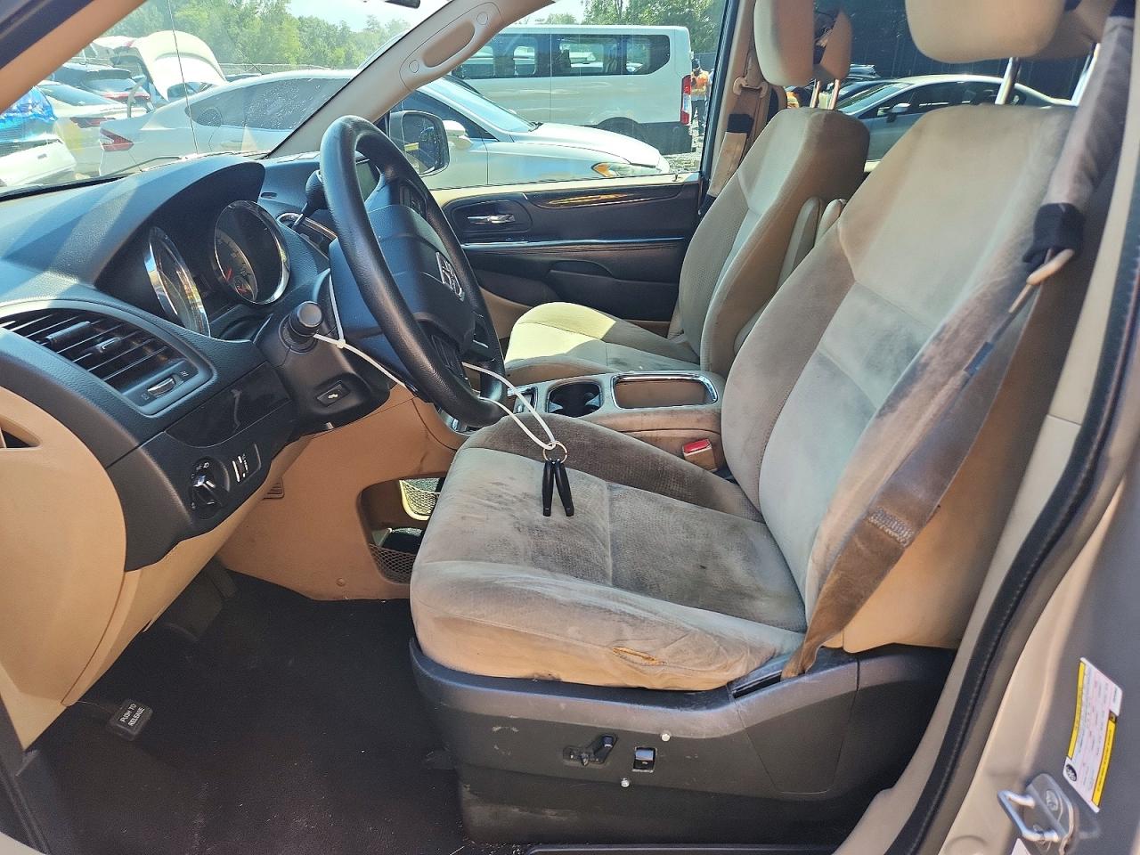 2014 Dodge Grand Caravan Sxt Silver vin: 2C4RDGCGXER253868