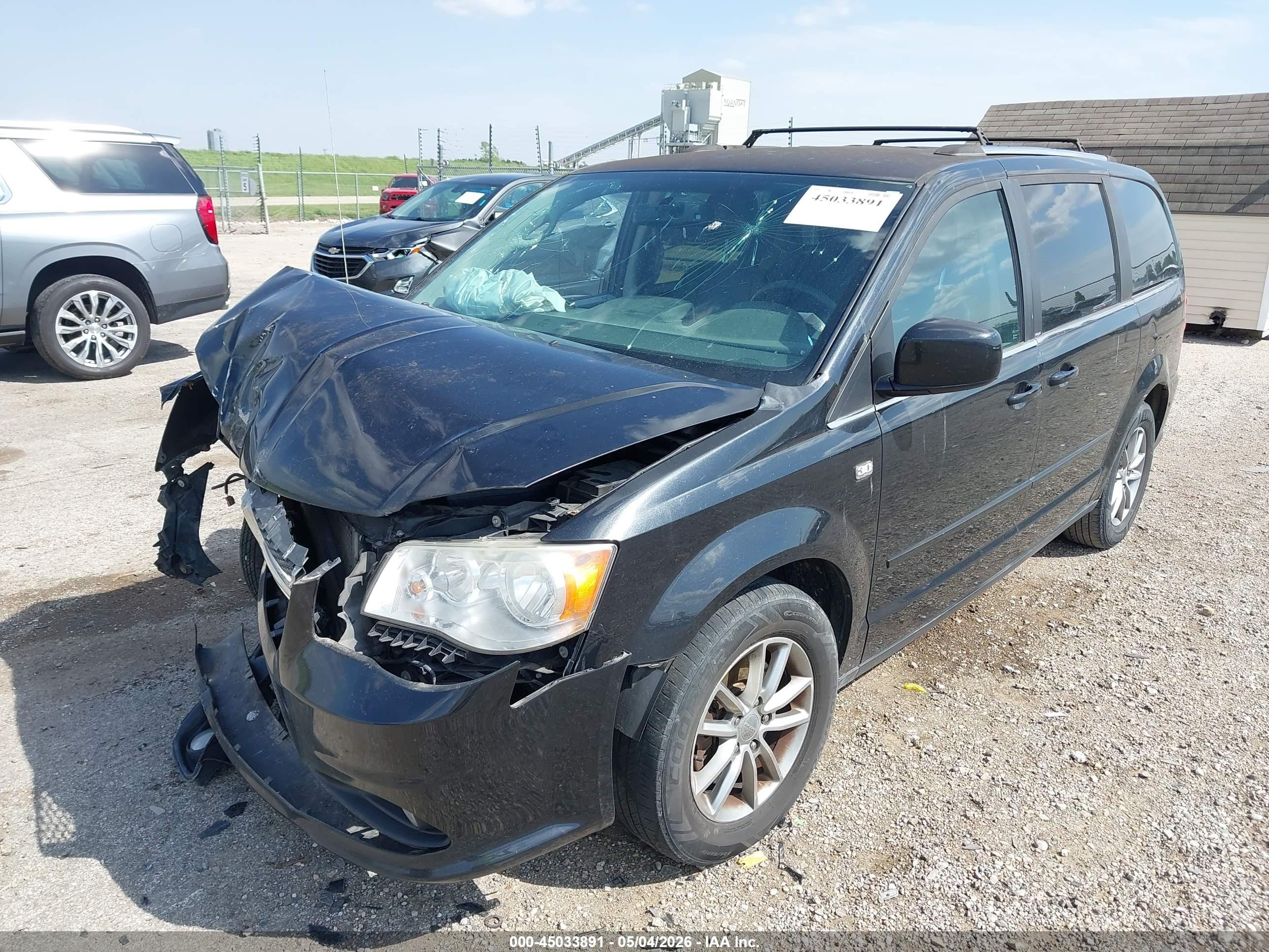2014 Dodge Grand Caravan Sxt 30th Anniversary Black vin: 2C4RDGCGXER258195