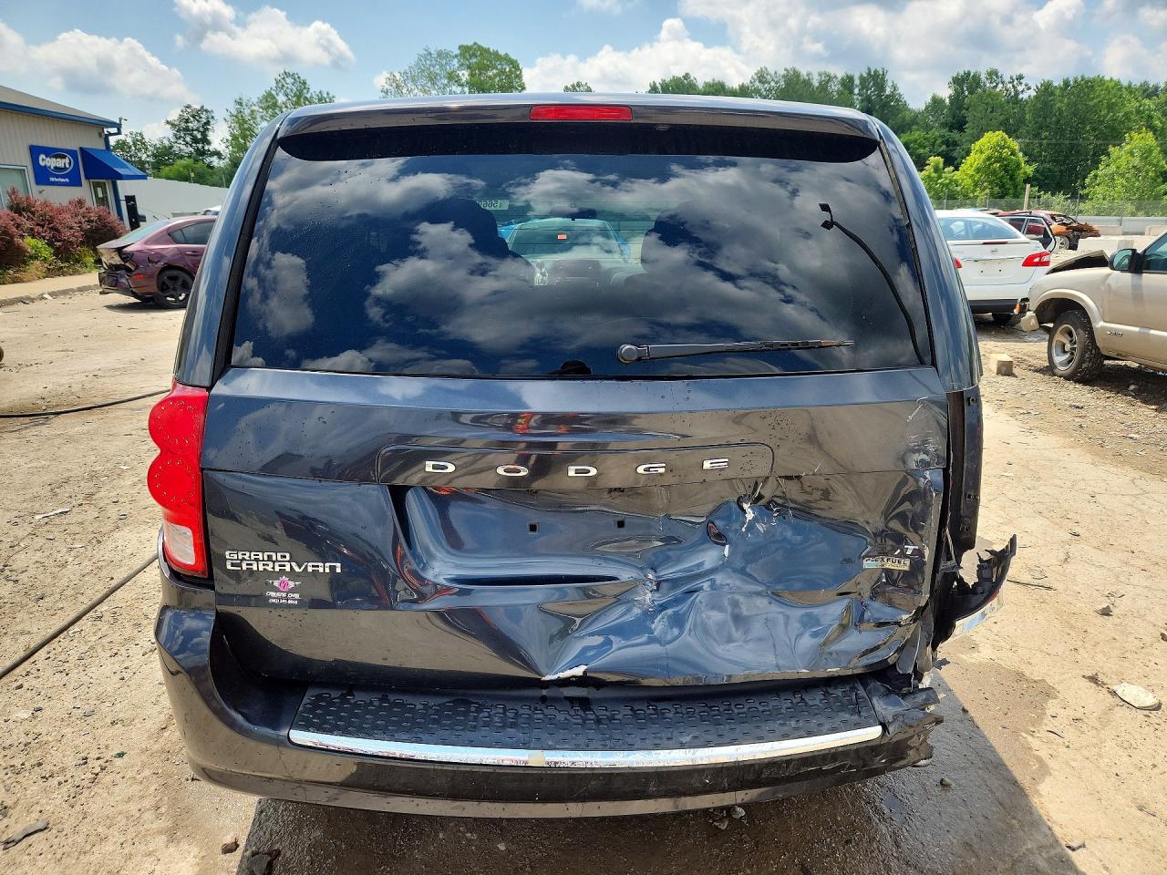 2014 Dodge Grand Caravan Sxt Black vin: 2C4RDGCGXER259847