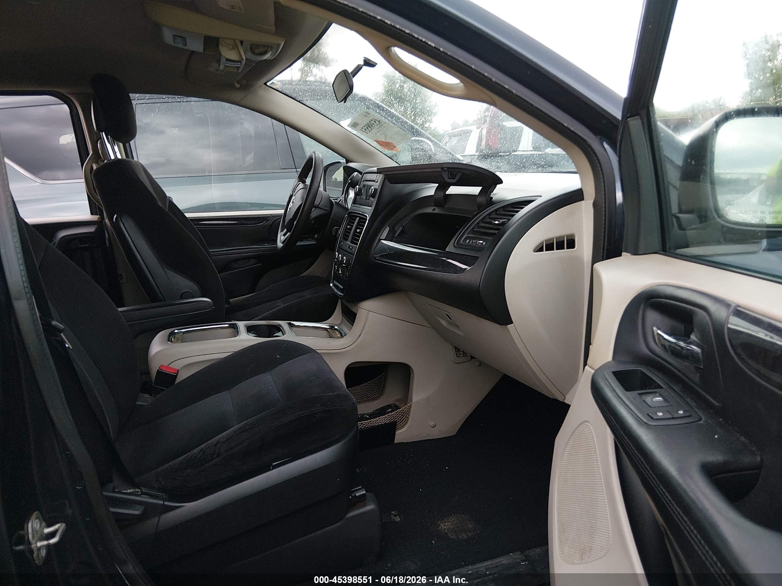 2014 Dodge Grand Caravan Sxt Blue vin: 2C4RDGCGXER262277