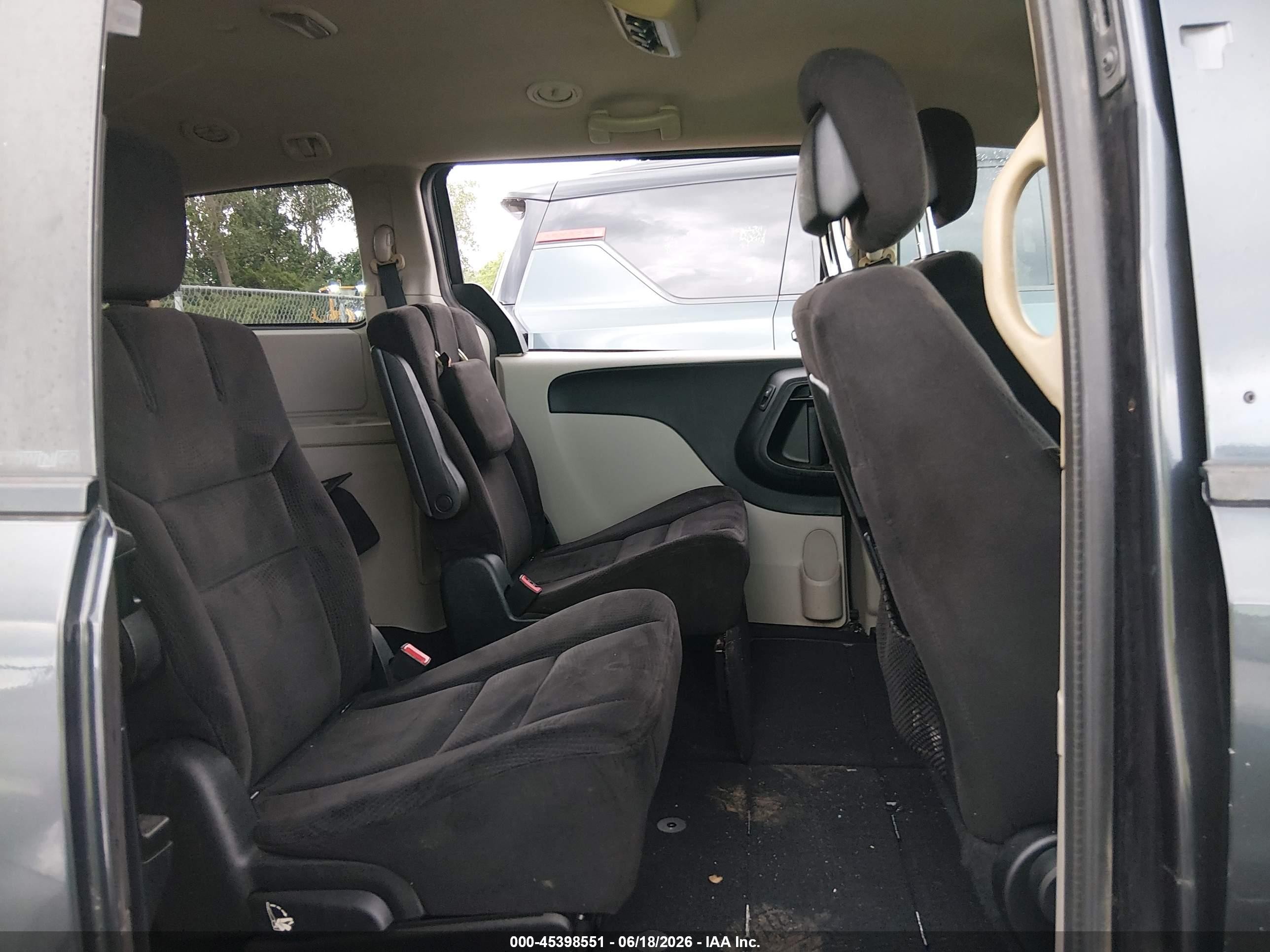2014 Dodge Grand Caravan Sxt Blue vin: 2C4RDGCGXER262277