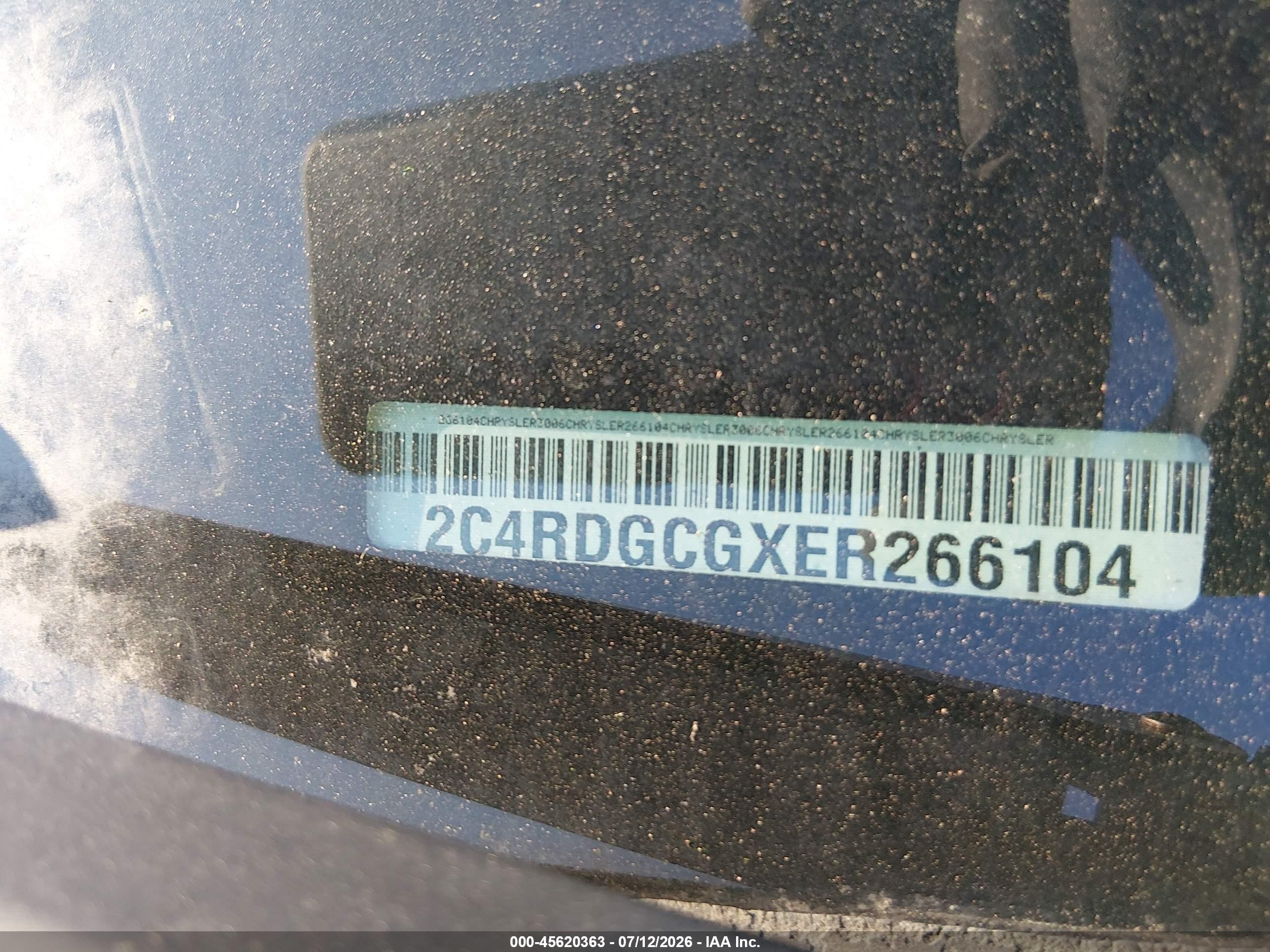 2014 Dodge Grand Caravan Sxt Синий vin: 2C4RDGCGXER266104