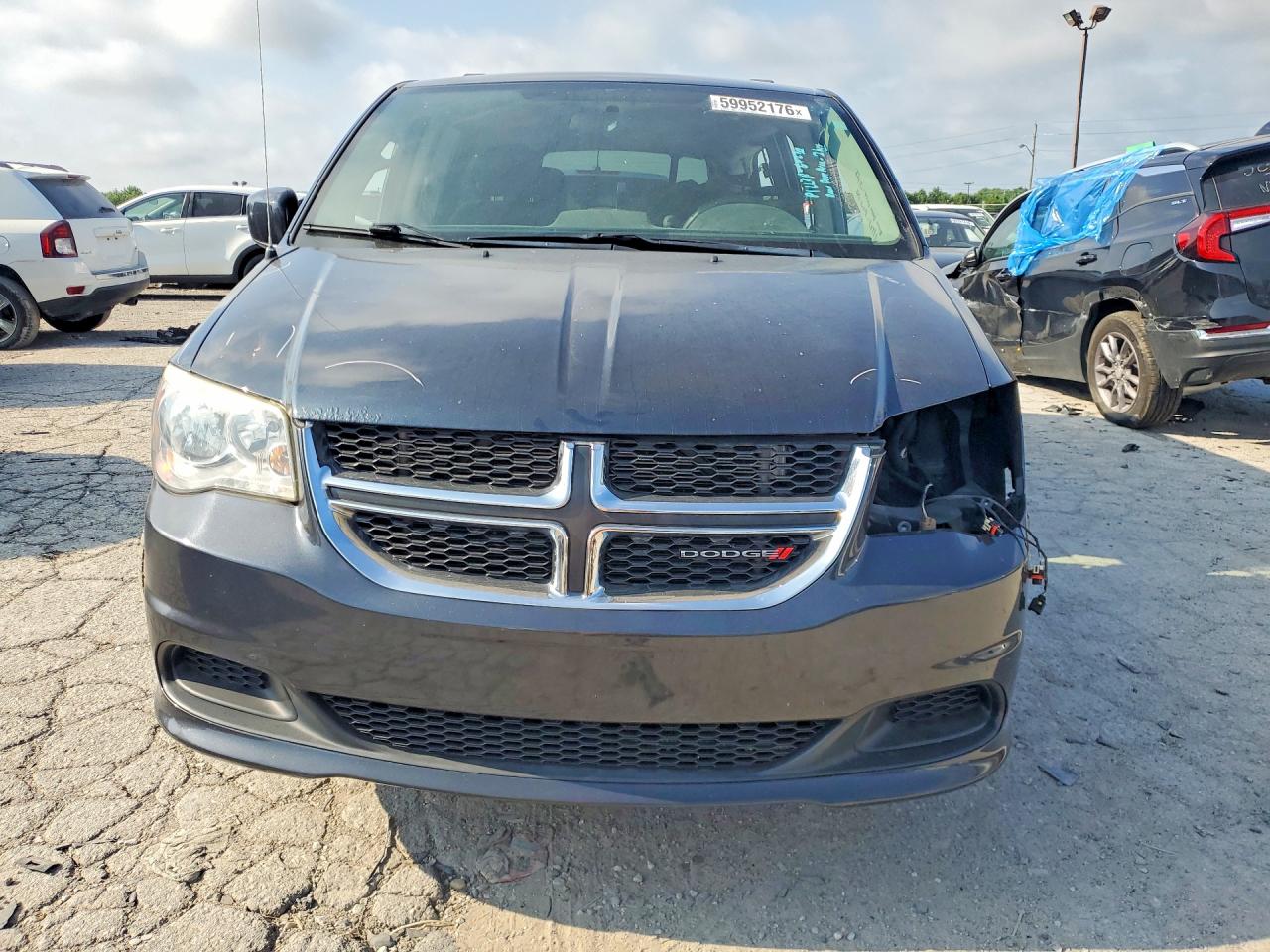 2014 Dodge Grand Caravan Sxt Blue vin: 2C4RDGCGXER267432