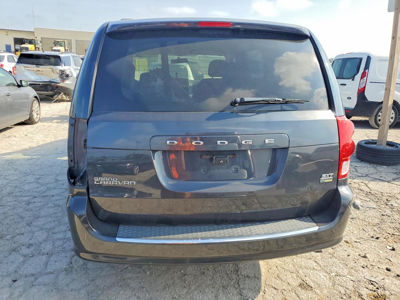 2014 Dodge Grand Caravan Sxt Blue vin: 2C4RDGCGXER267432