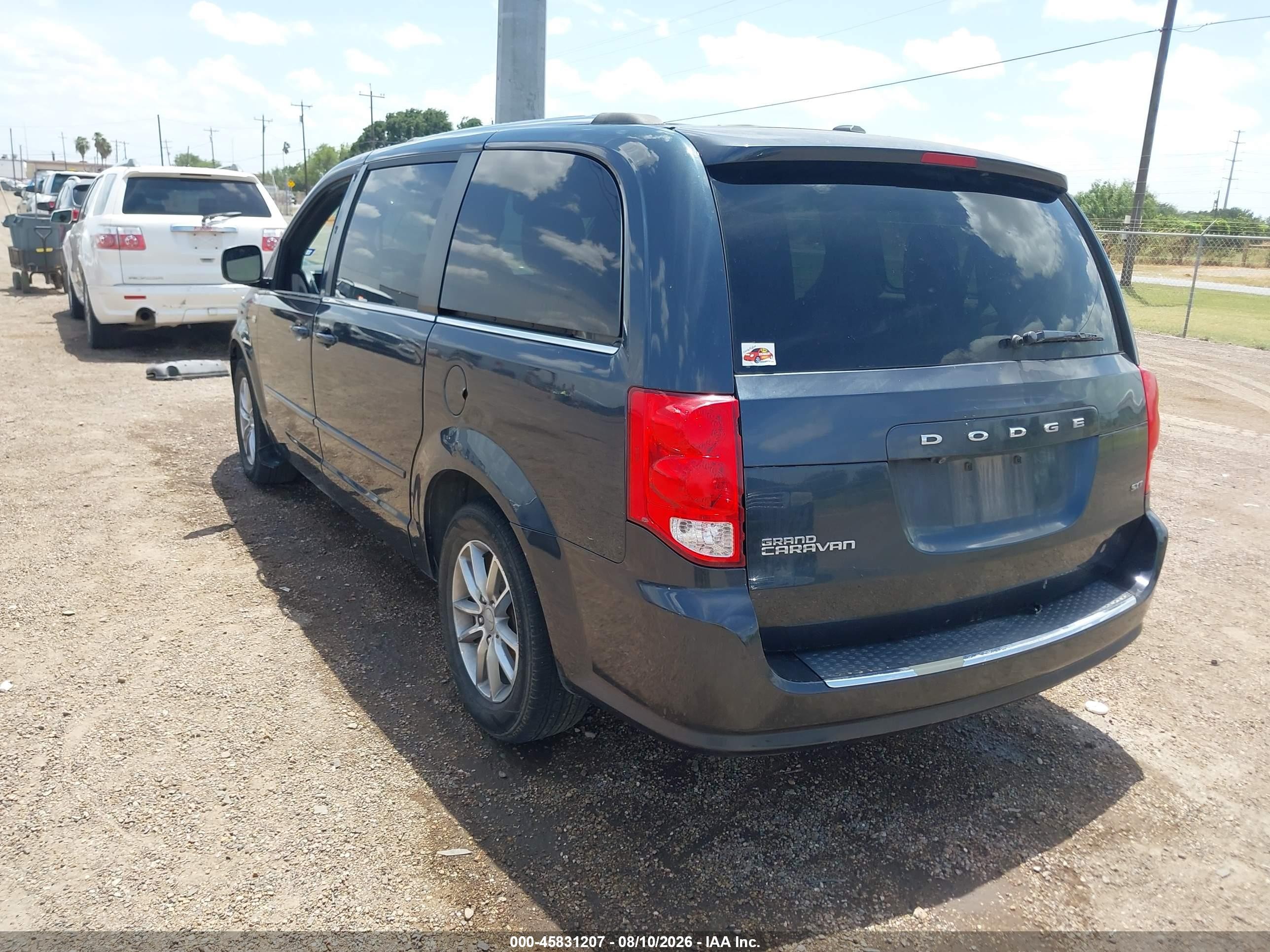 2014 Dodge Grand Caravan Sxt 30th Anniversary Dark Blue vin: 2C4RDGCGXER313082