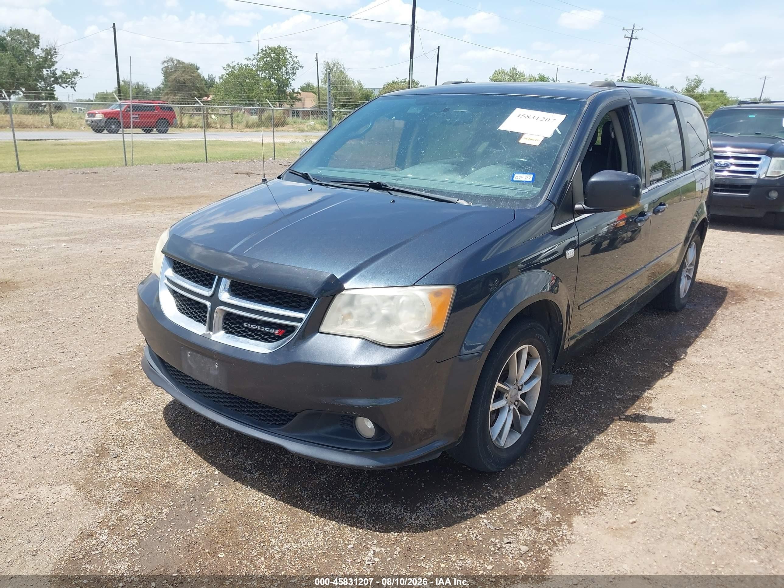 2014 Dodge Grand Caravan Sxt 30th Anniversary Dark Blue vin: 2C4RDGCGXER313082