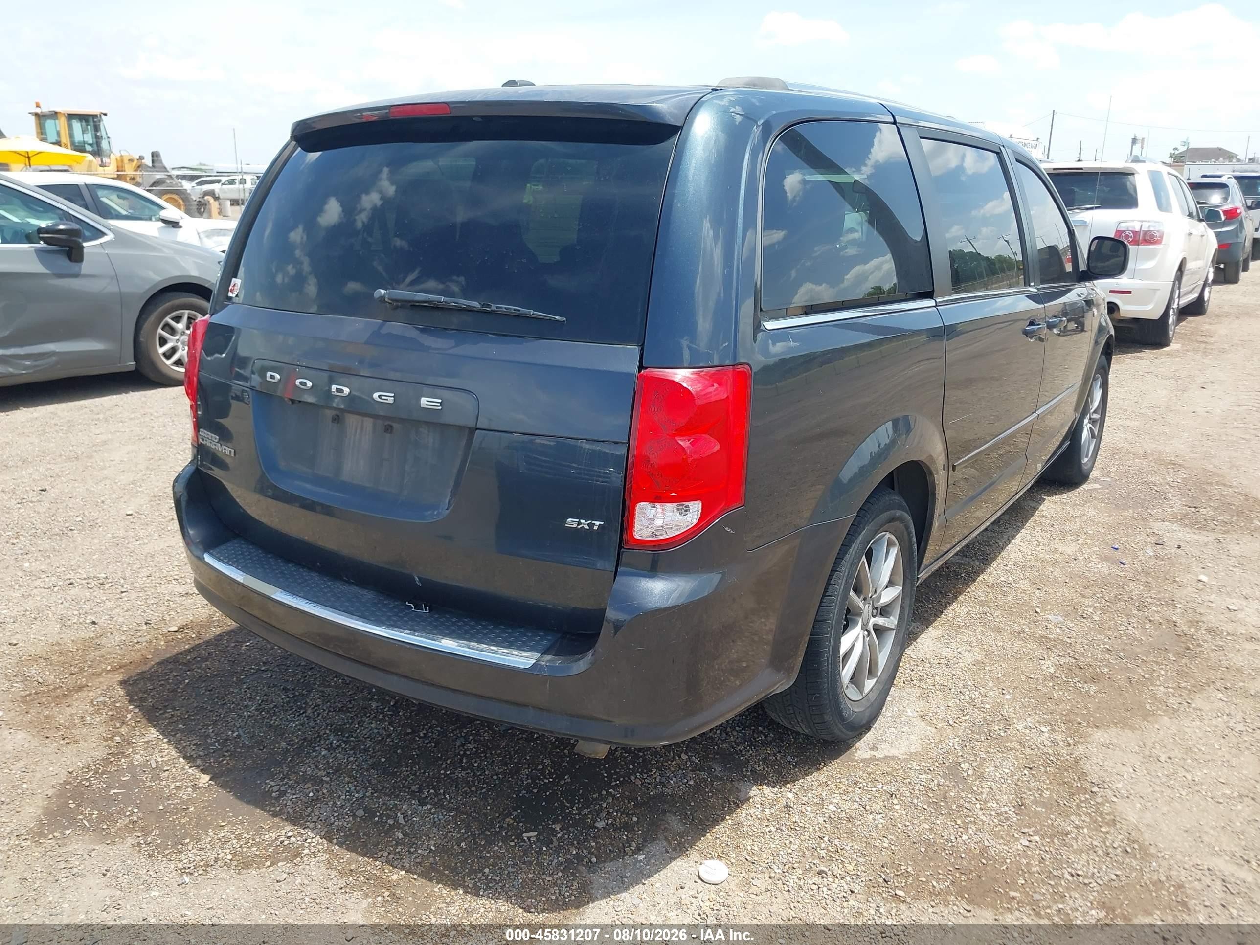 2014 Dodge Grand Caravan Sxt 30th Anniversary Dark Blue vin: 2C4RDGCGXER313082