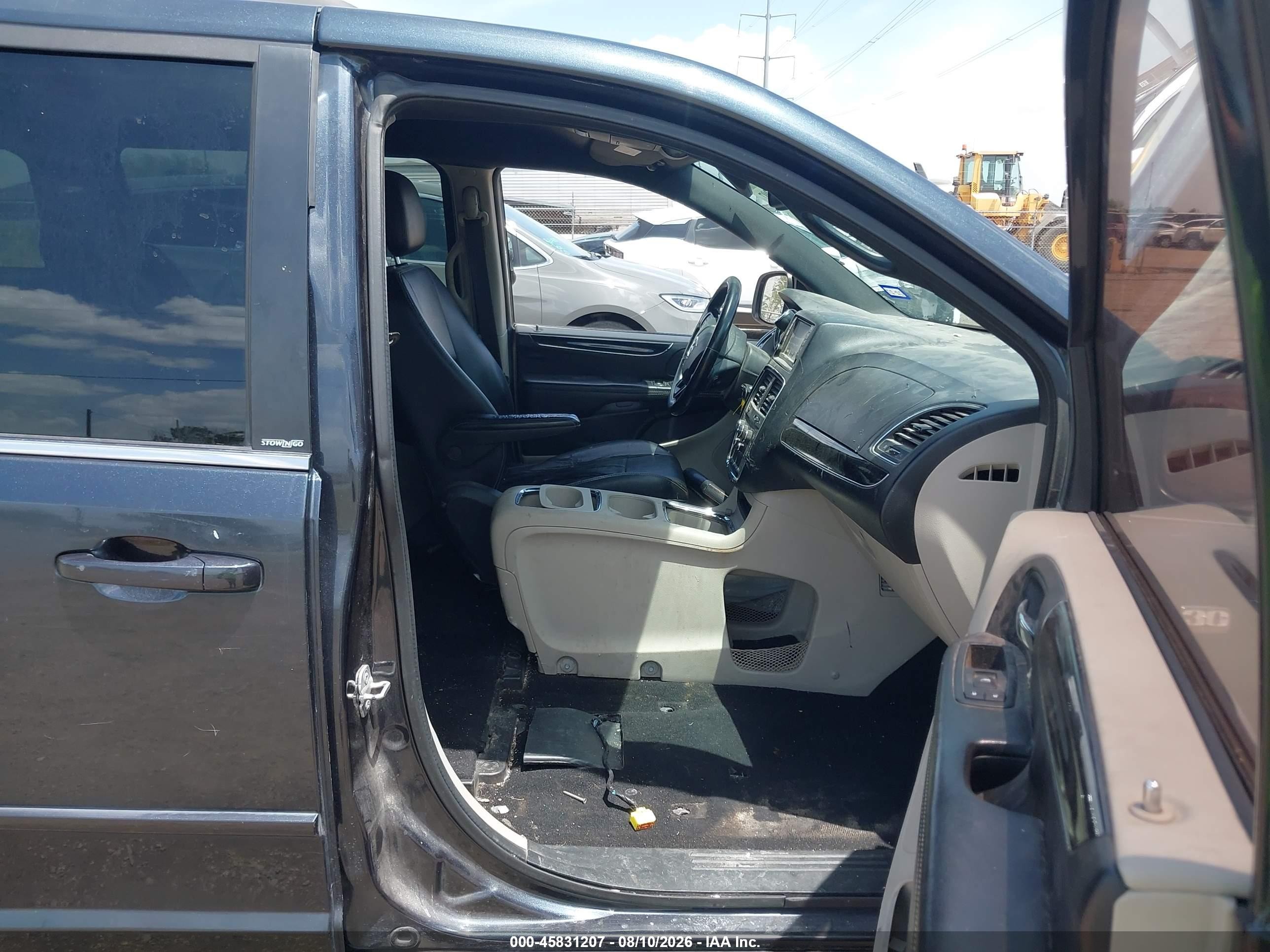2014 Dodge Grand Caravan Sxt 30th Anniversary Dark Blue vin: 2C4RDGCGXER313082
