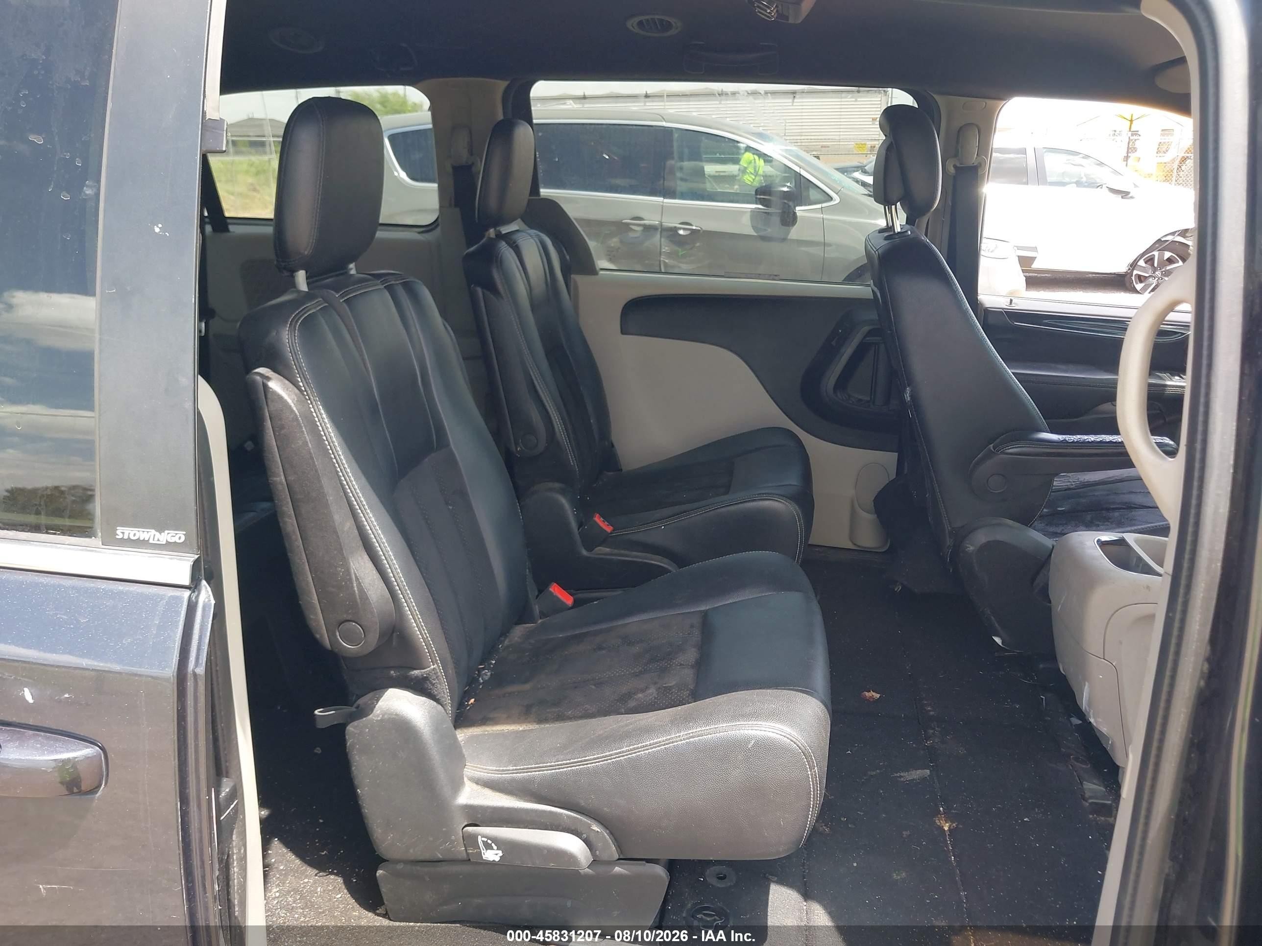 2014 Dodge Grand Caravan Sxt 30th Anniversary Dark Blue vin: 2C4RDGCGXER313082