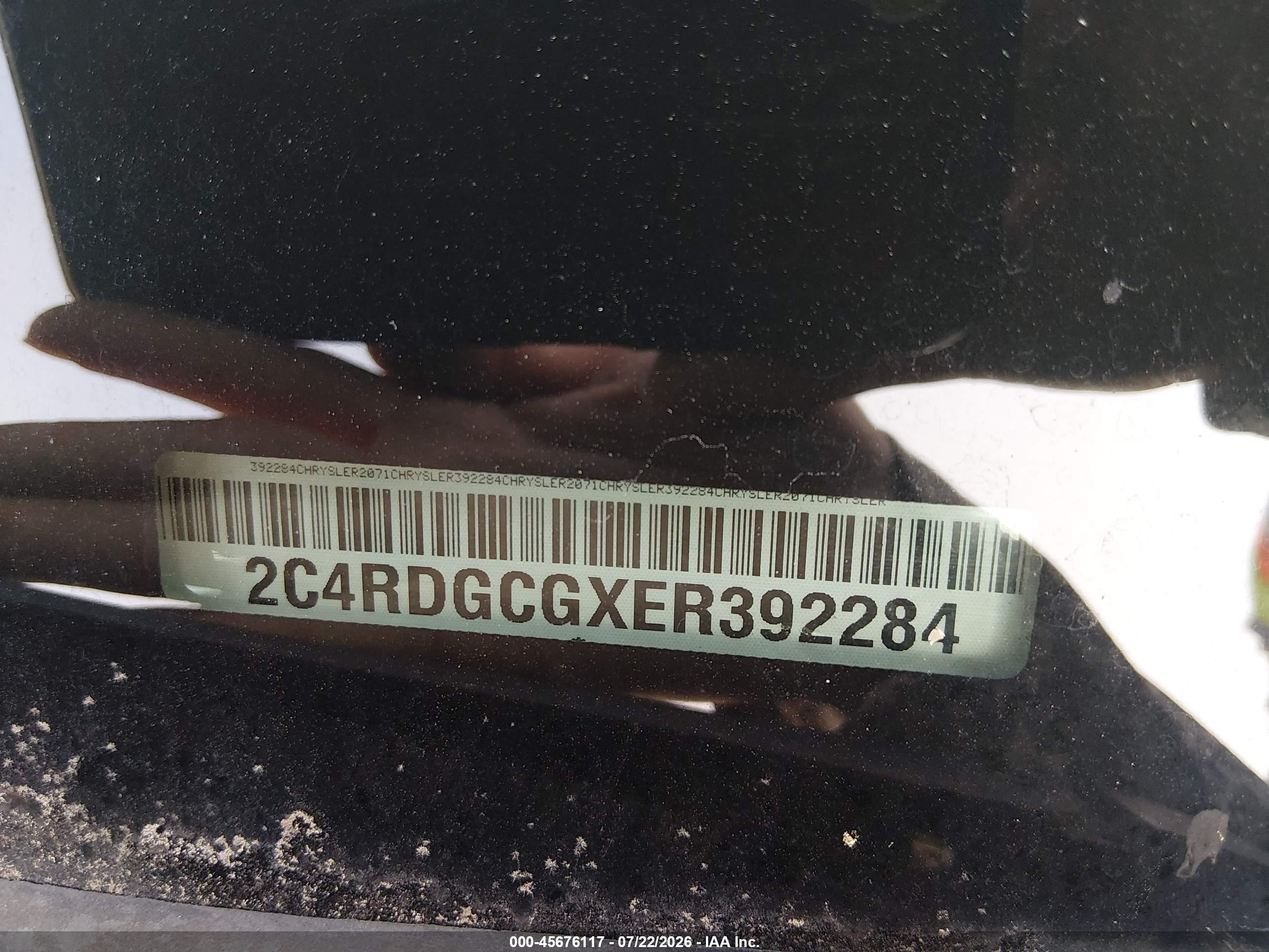 2014 Dodge Grand Caravan Sxt Red vin: 2C4RDGCGXER392284