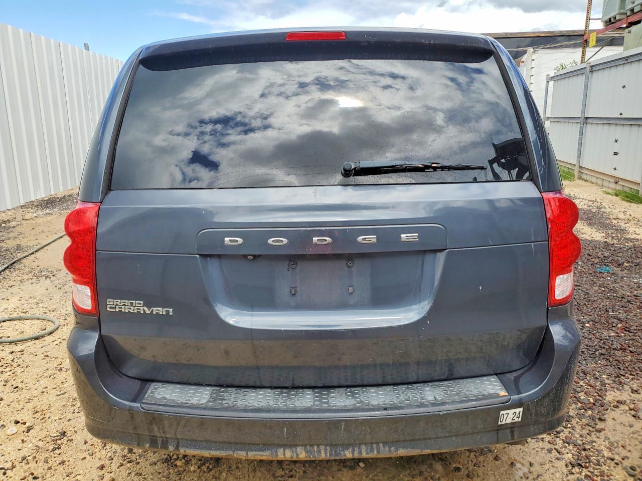 2014 Dodge Grand Caravan Sxt Blue vin: 2C4RDGCGXER462608