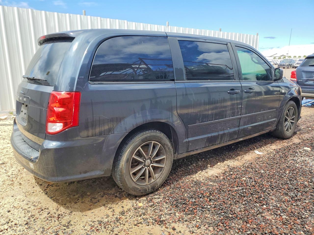 2014 Dodge Grand Caravan Sxt Blue vin: 2C4RDGCGXER462608