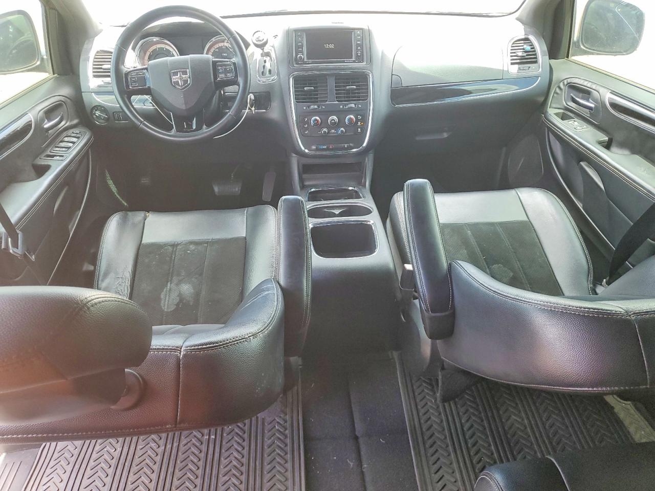 2014 Dodge Grand Caravan Sxt Blue vin: 2C4RDGCGXER462608