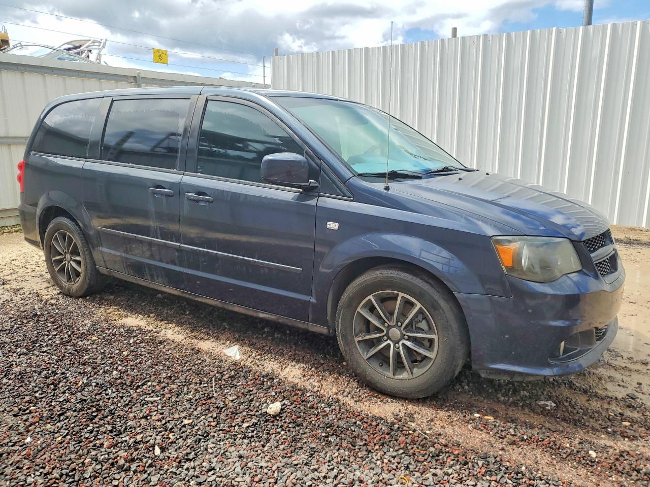 2014 Dodge Grand Caravan Sxt Blue vin: 2C4RDGCGXER462608