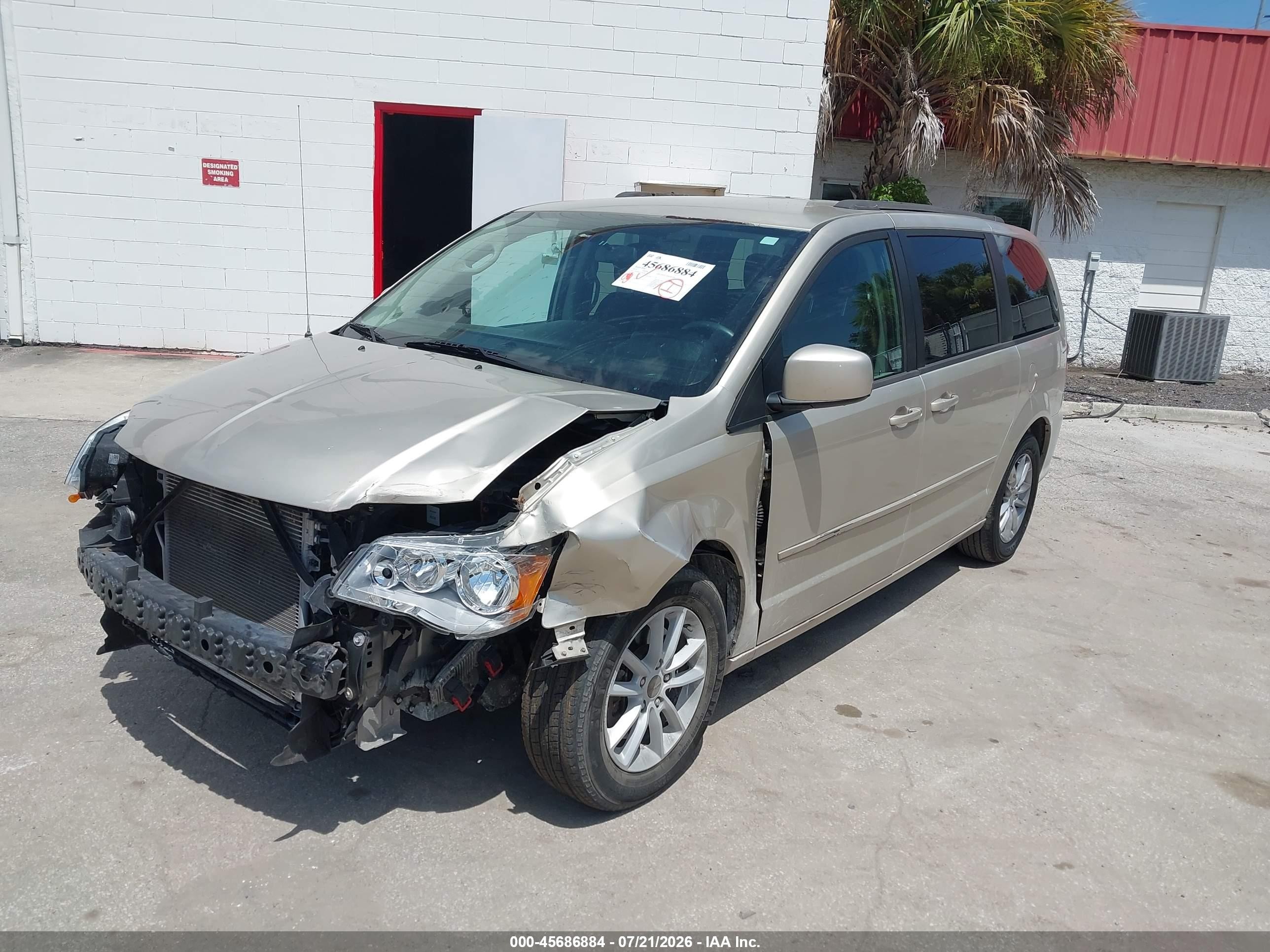 2014 Dodge Grand Caravan Sxt Gold vin: 2C4RDGCGXER477514