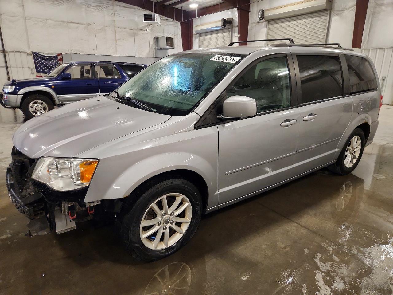 2015 Dodge Grand Caravan Sxt Silver vin: 2C4RDGCGXFR548227