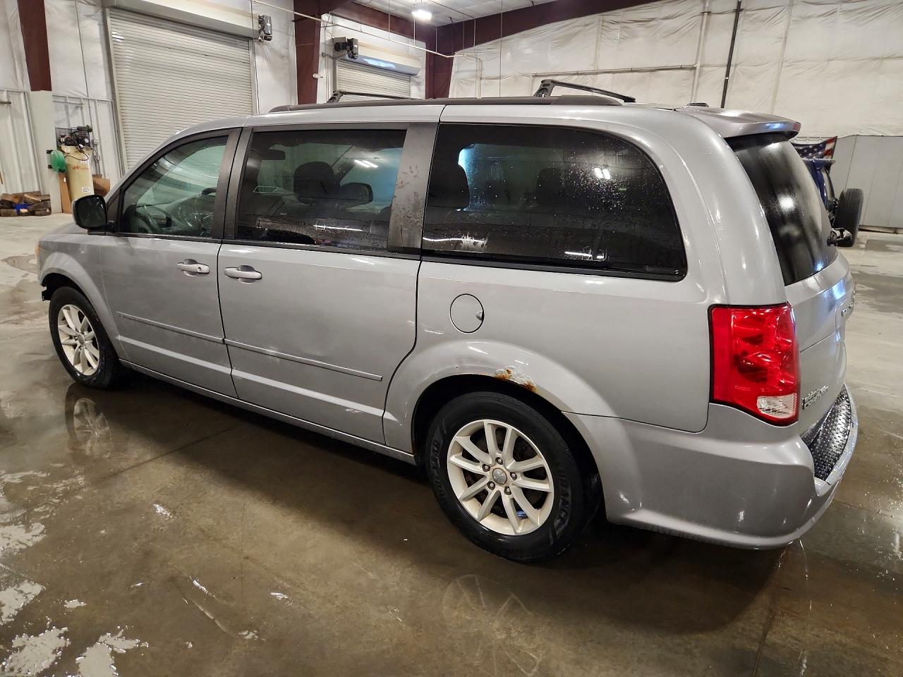 2015 Dodge Grand Caravan Sxt Silver vin: 2C4RDGCGXFR548227