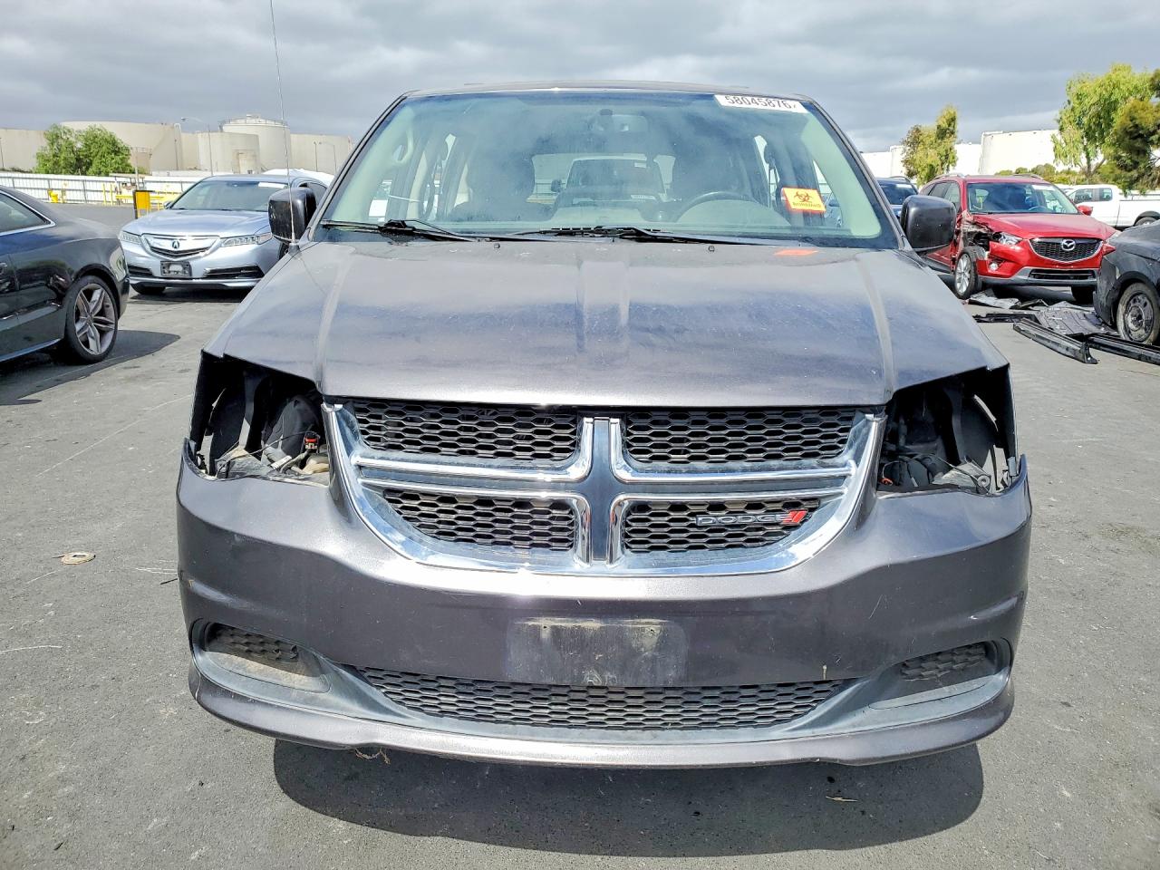 2015 Dodge Grand Caravan Sxt Gray vin: 2C4RDGCGXFR648988