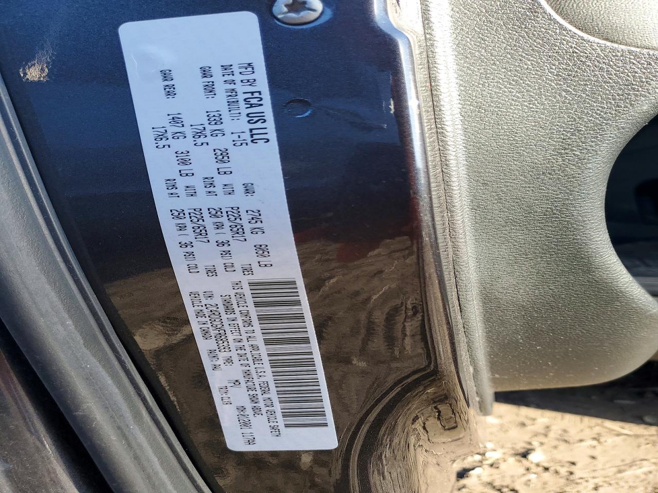 2015 Dodge Grand Caravan Sxt Gray vin: 2C4RDGCGXFR685393