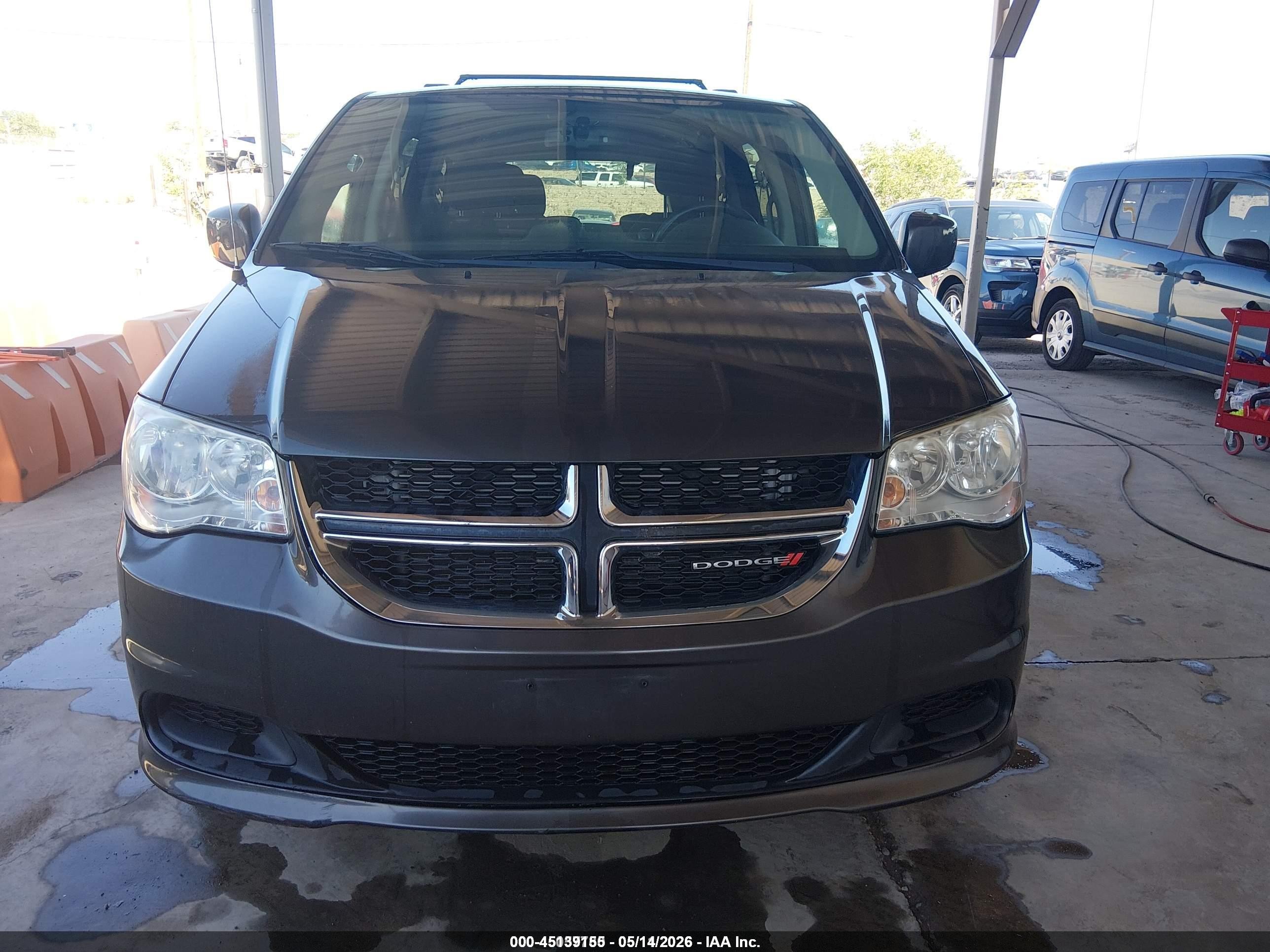 2016 Dodge Grand Caravan Sxt Gray vin: 2C4RDGCGXGR343895