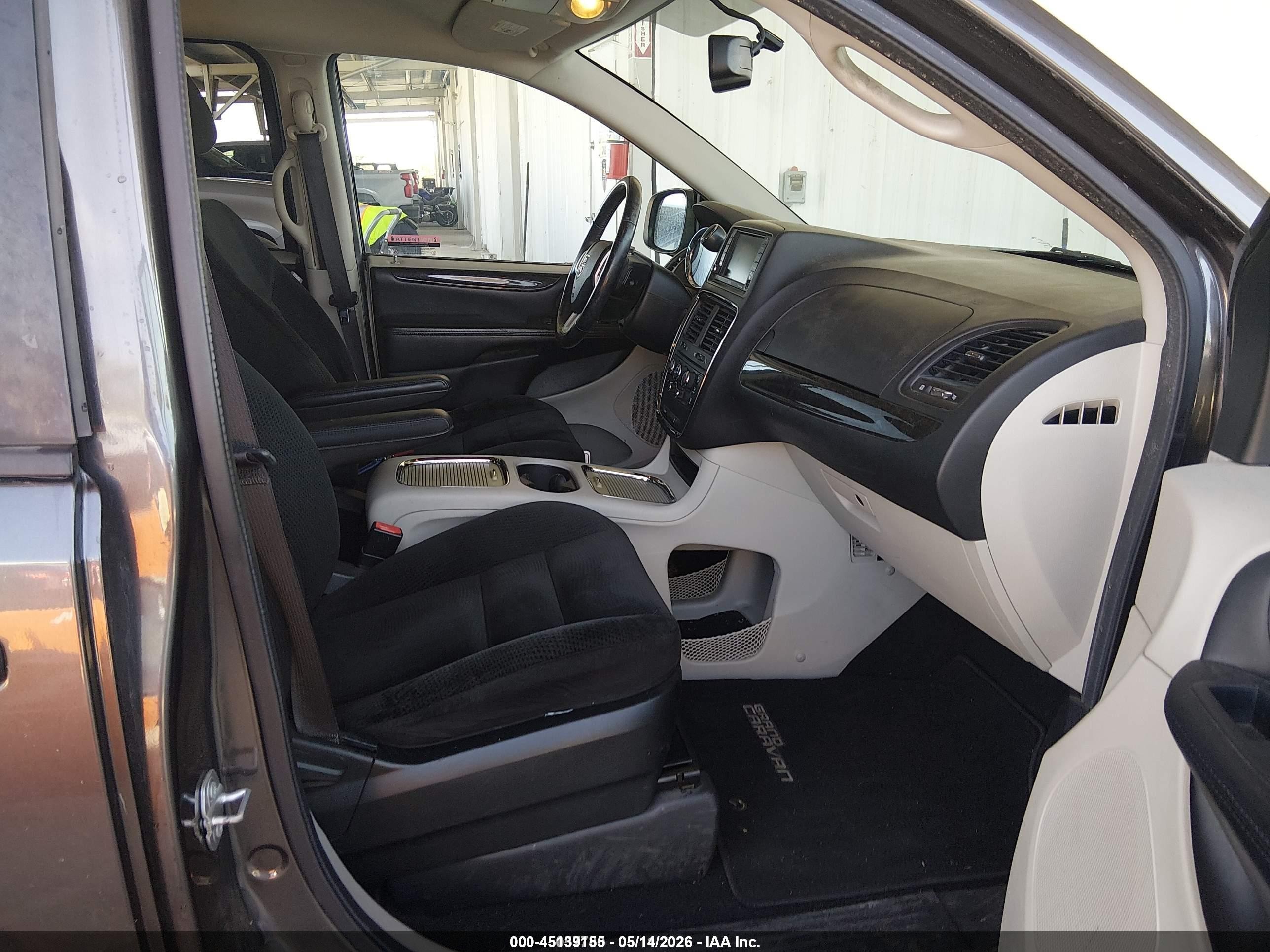 2016 Dodge Grand Caravan Sxt Gray vin: 2C4RDGCGXGR343895