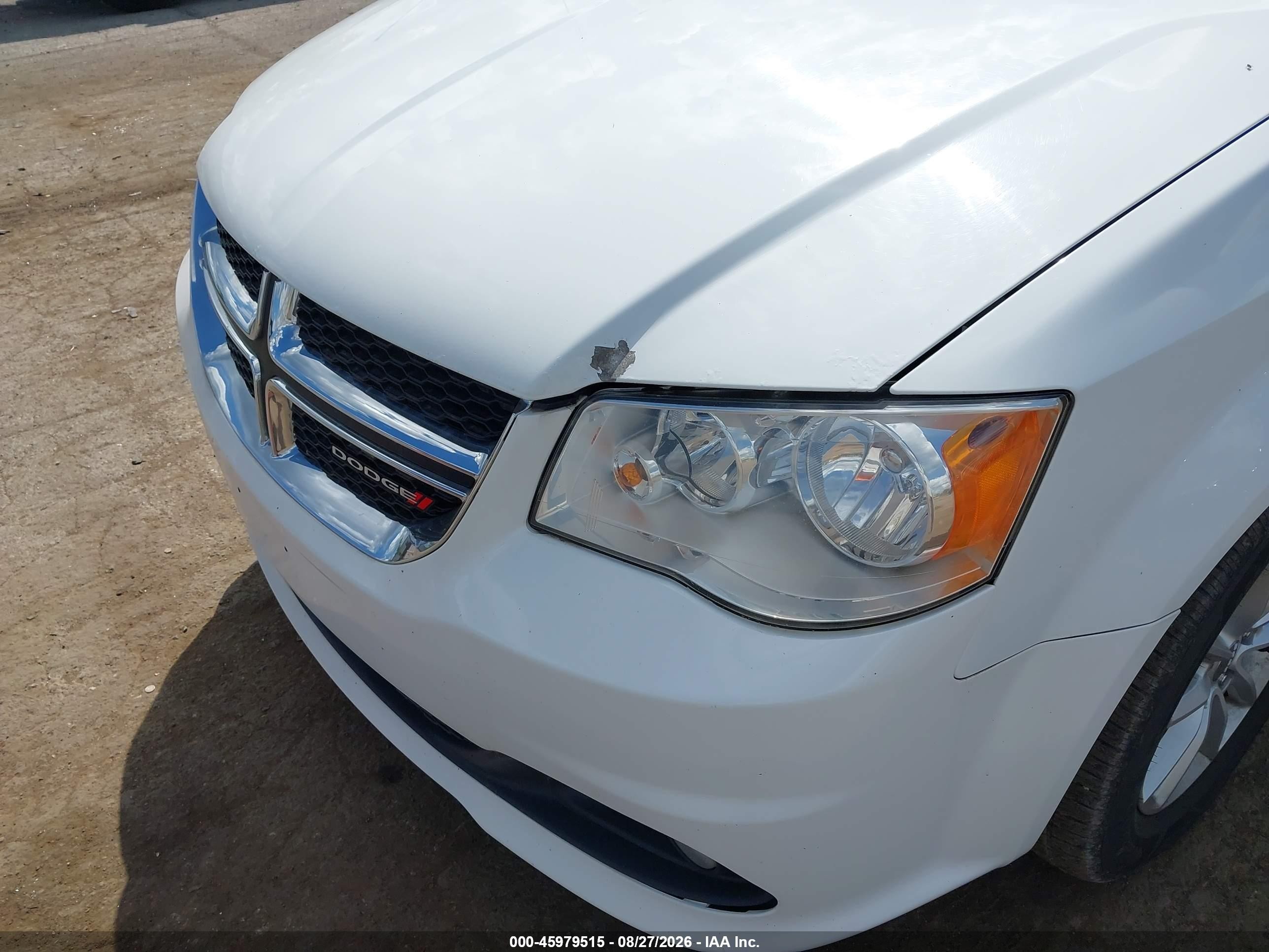2020 Dodge Grand Caravan Sxt White vin: 2C4RDGCGXLR201962