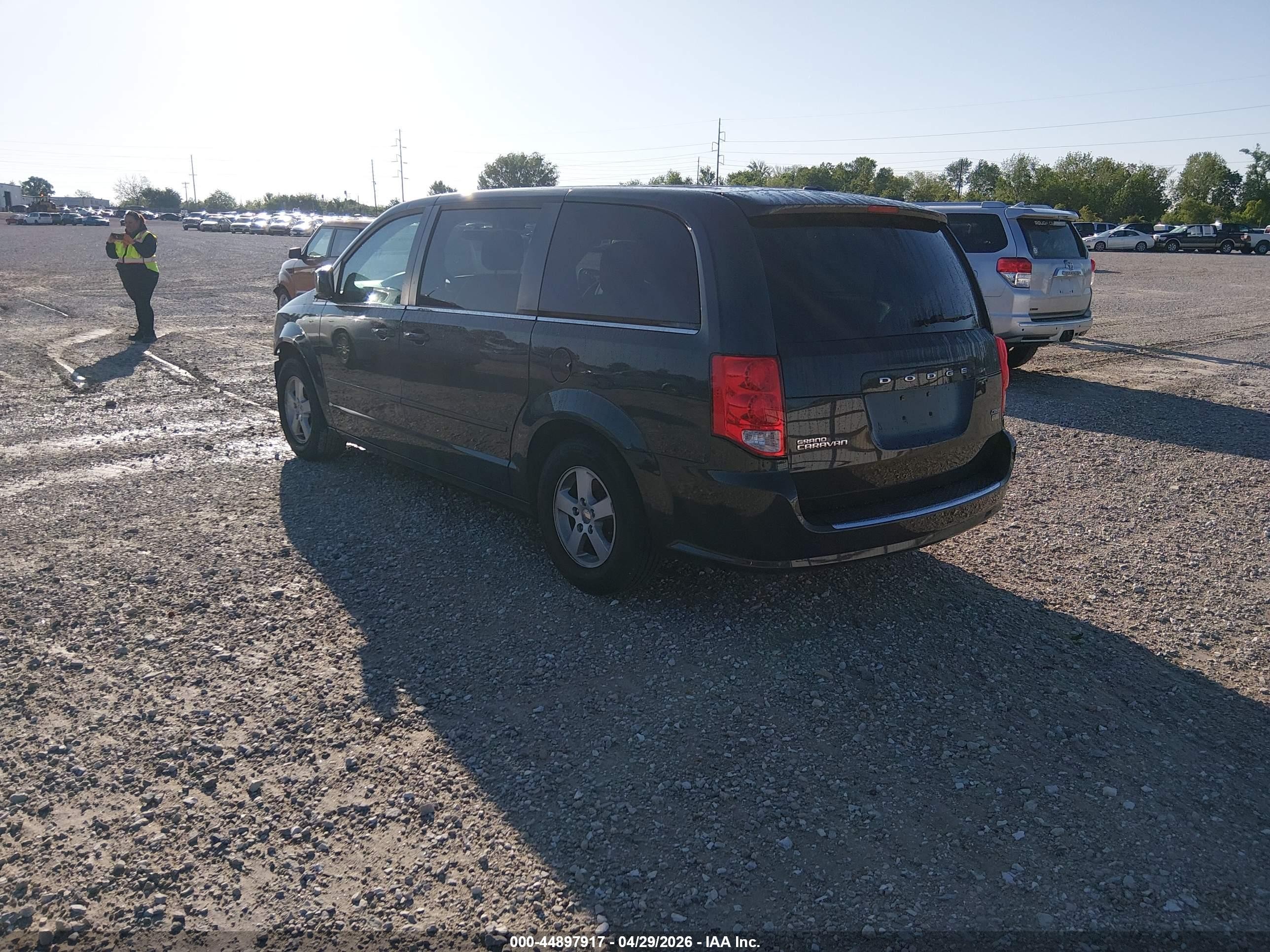 2012 Dodge Grand Caravan Crew Gray vin: 2C4RDGDG0CR110360