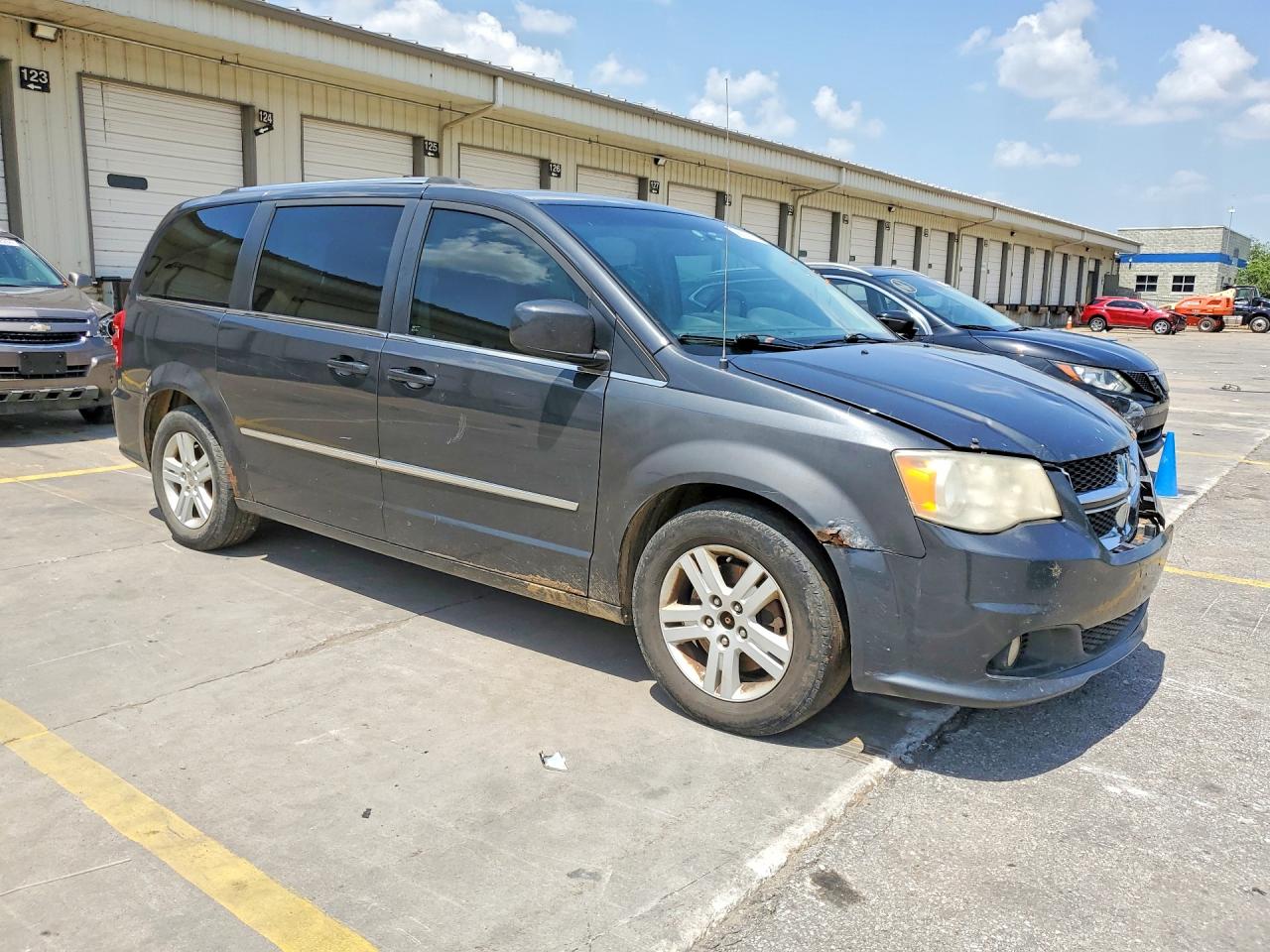 2012 Dodge Grand Caravan Crew Charcoal vin: 2C4RDGDG0CR248920