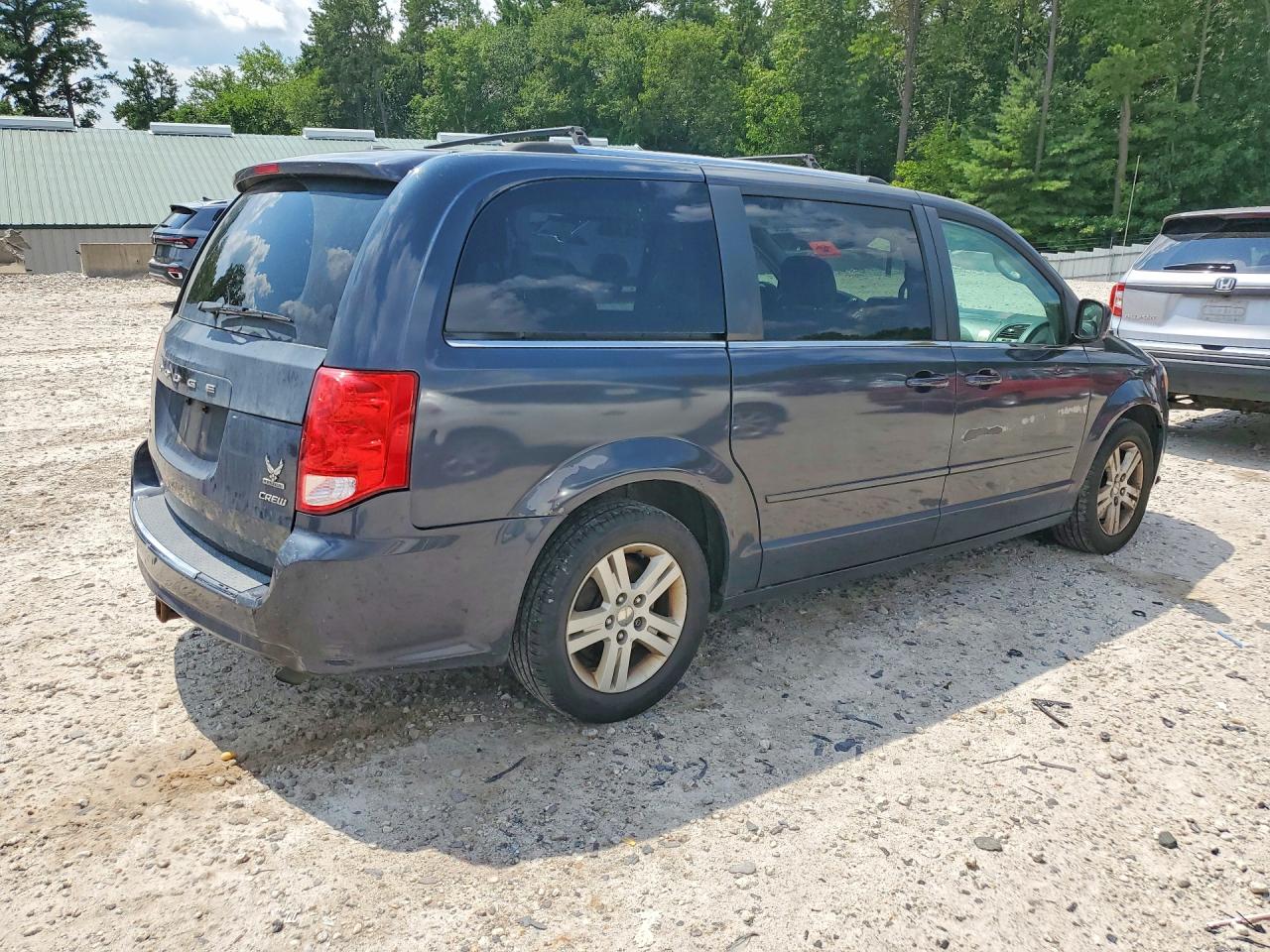 2013 Dodge Grand Caravan Crew Синий vin: 2C4RDGDG0DR662748