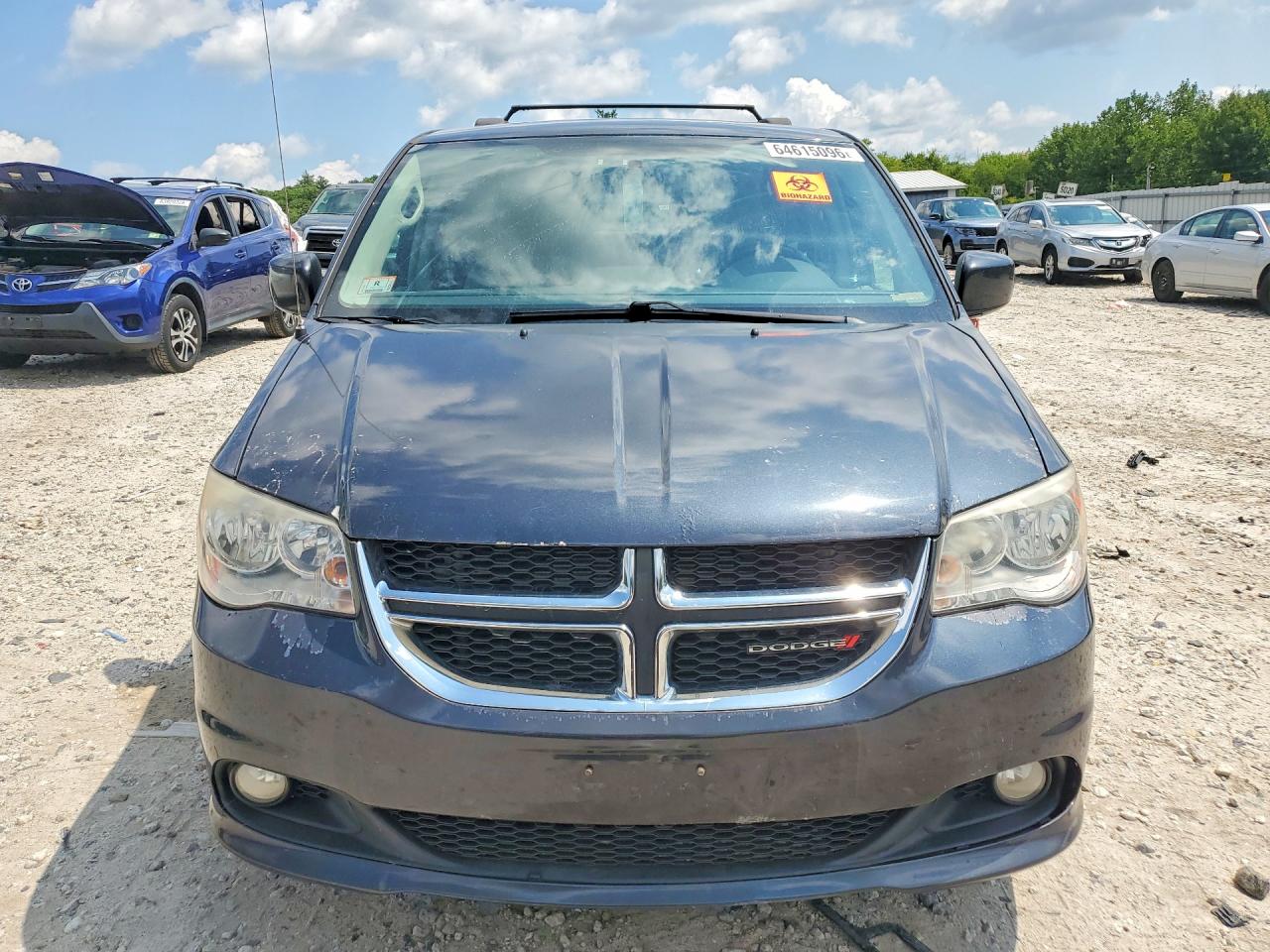 2013 Dodge Grand Caravan Crew Синий vin: 2C4RDGDG0DR662748